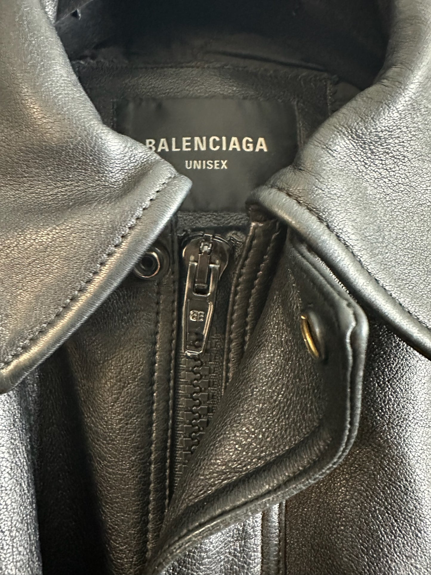 Balenciaga Taxi Leather Jacket