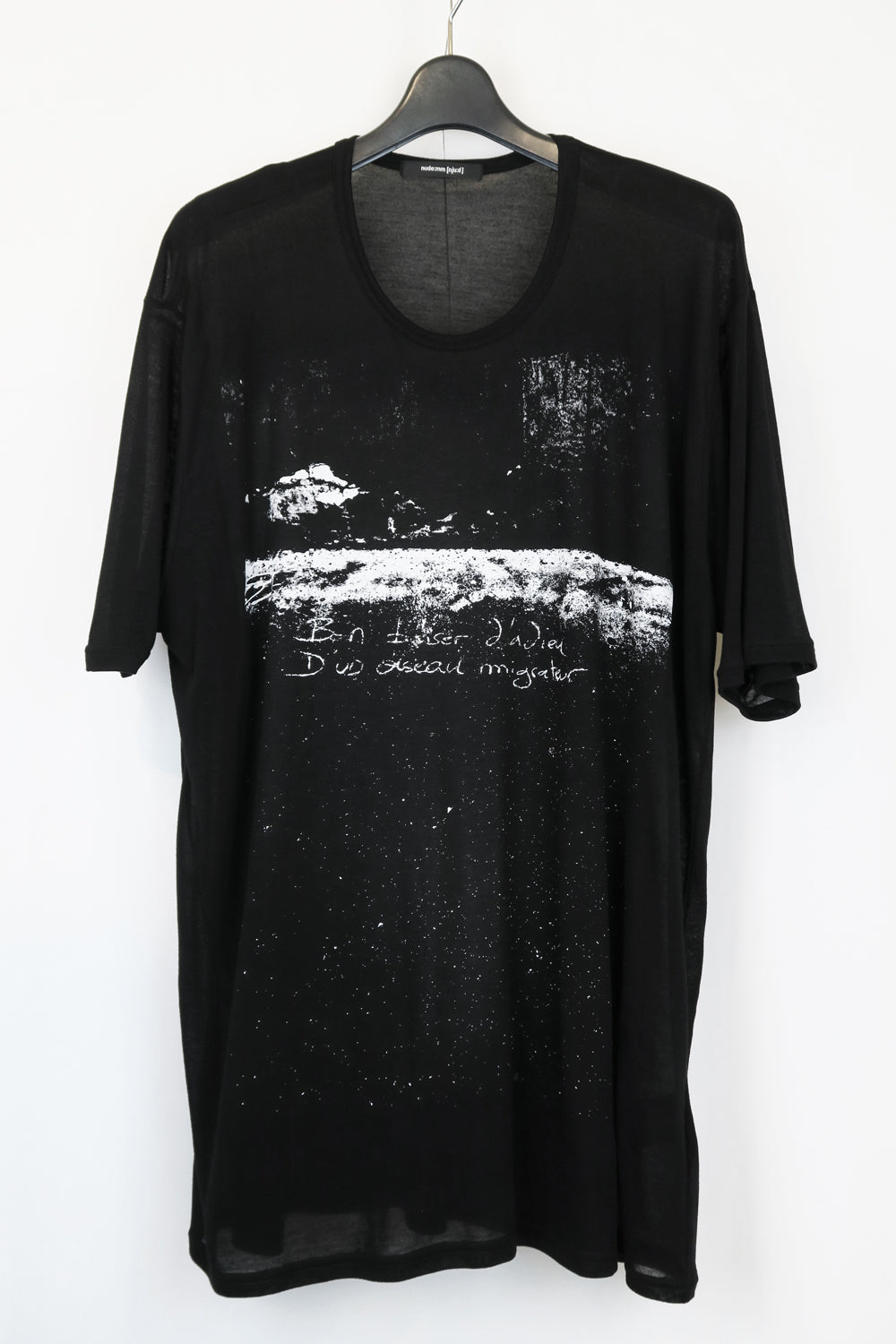 NUDE:MM "Migratory" Print Short Sleeve T Shirt