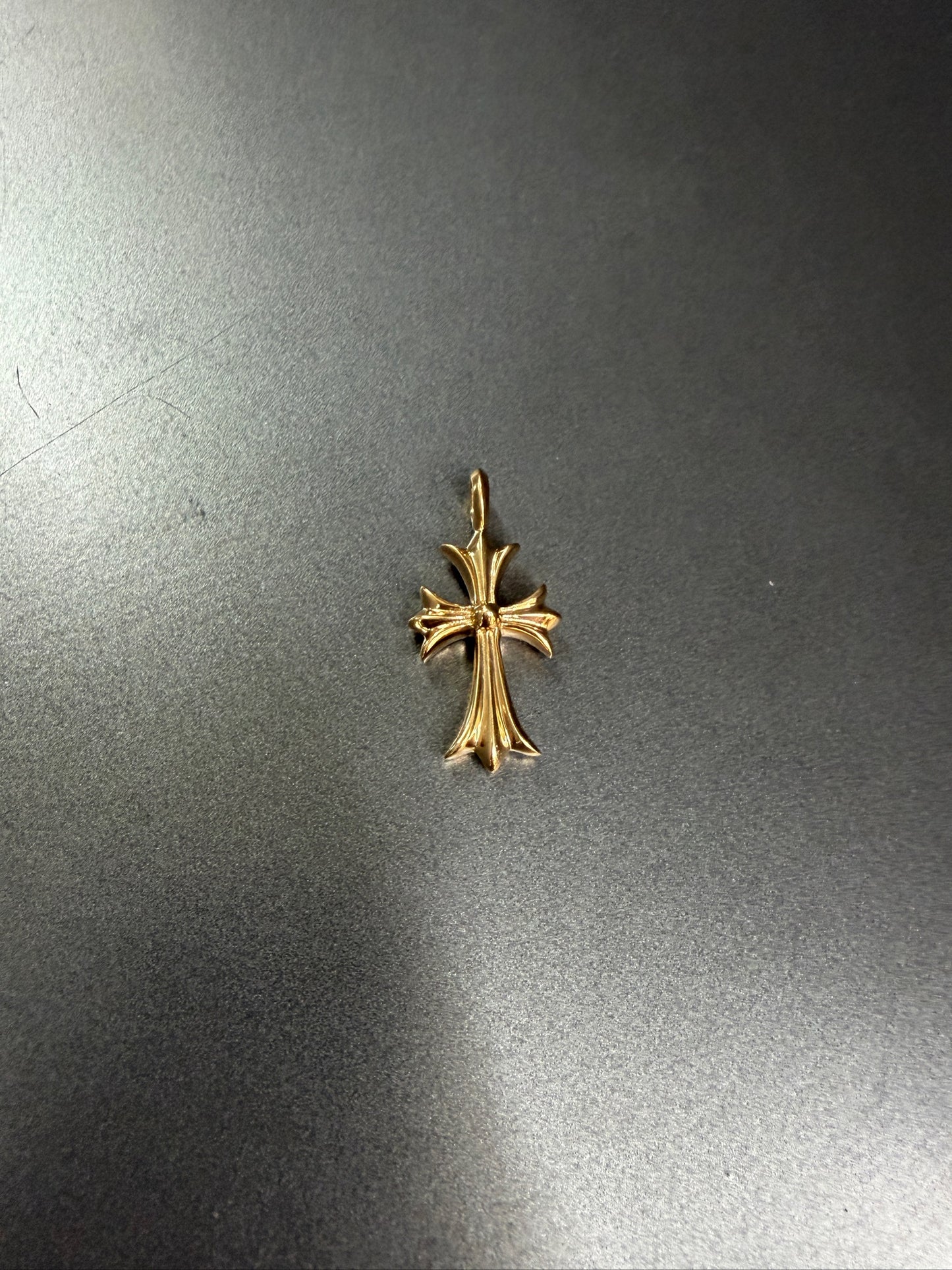 Chrome Hearts 22K Emerald Tiny Pendant