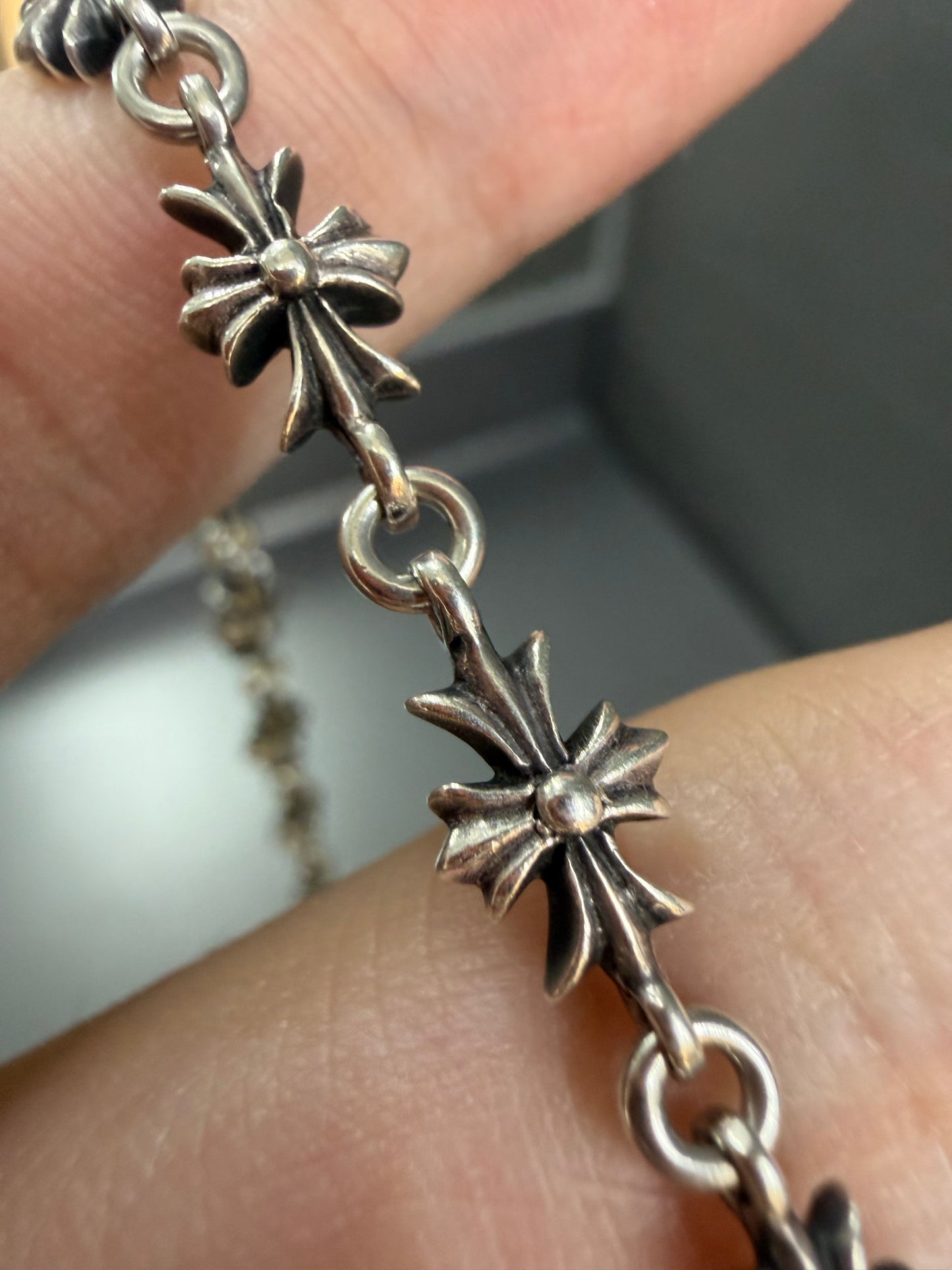 Chrome Hearts Tiny E Necklace