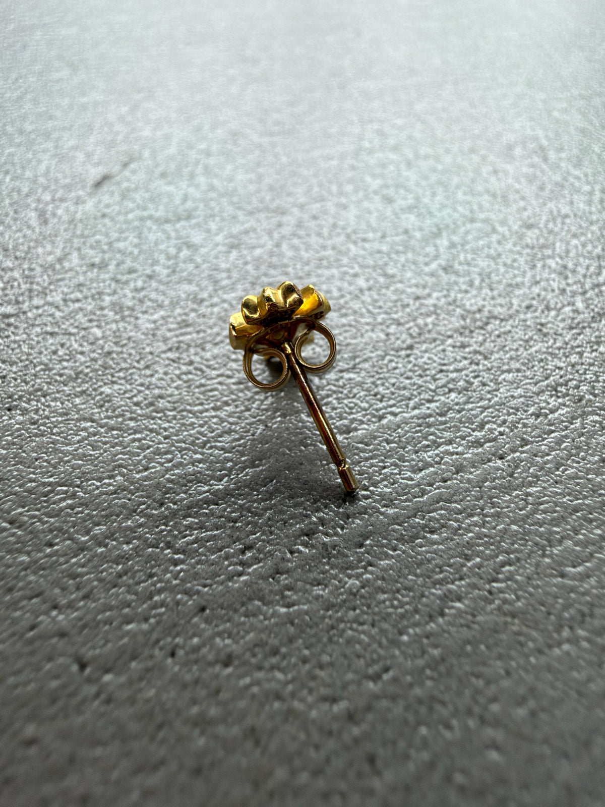 Chrome Hearts 22K Cross Earring