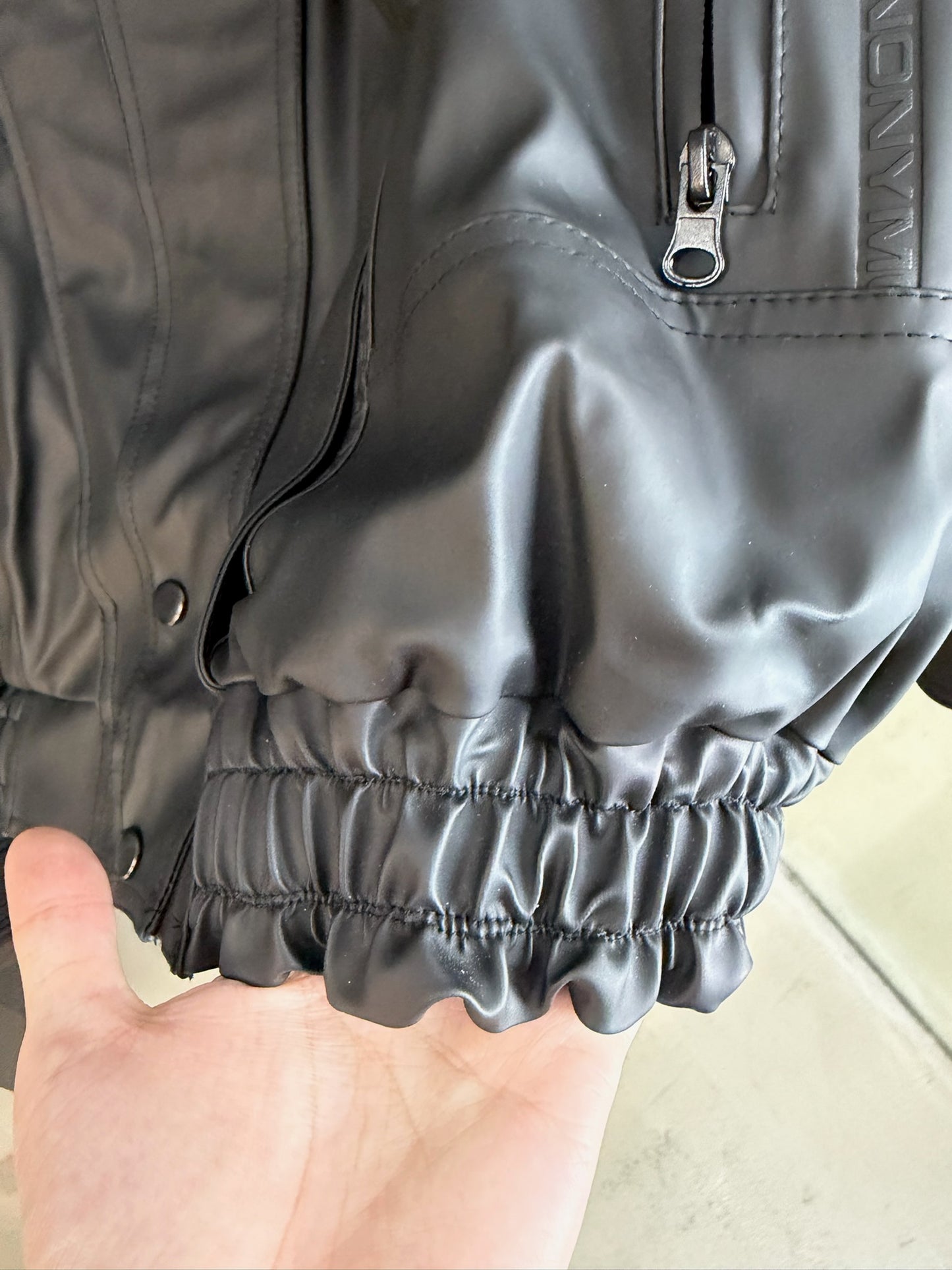 Anonymous Club x Shayne Oliver Black Jacket Bomber
