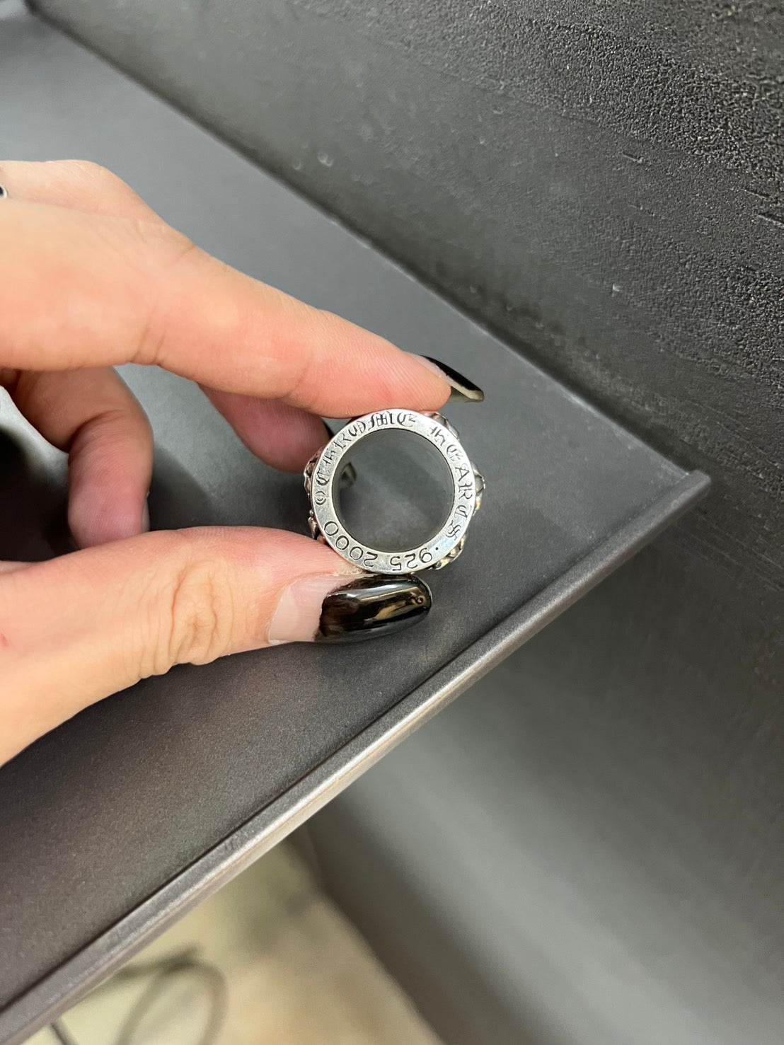 Chrome Hearts Bs Fluer Ring Spinner