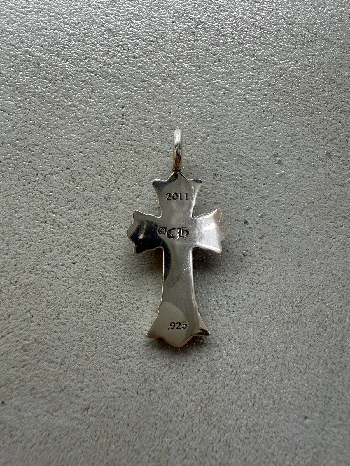 Chrome Hearts DBL Double Cross Pendant