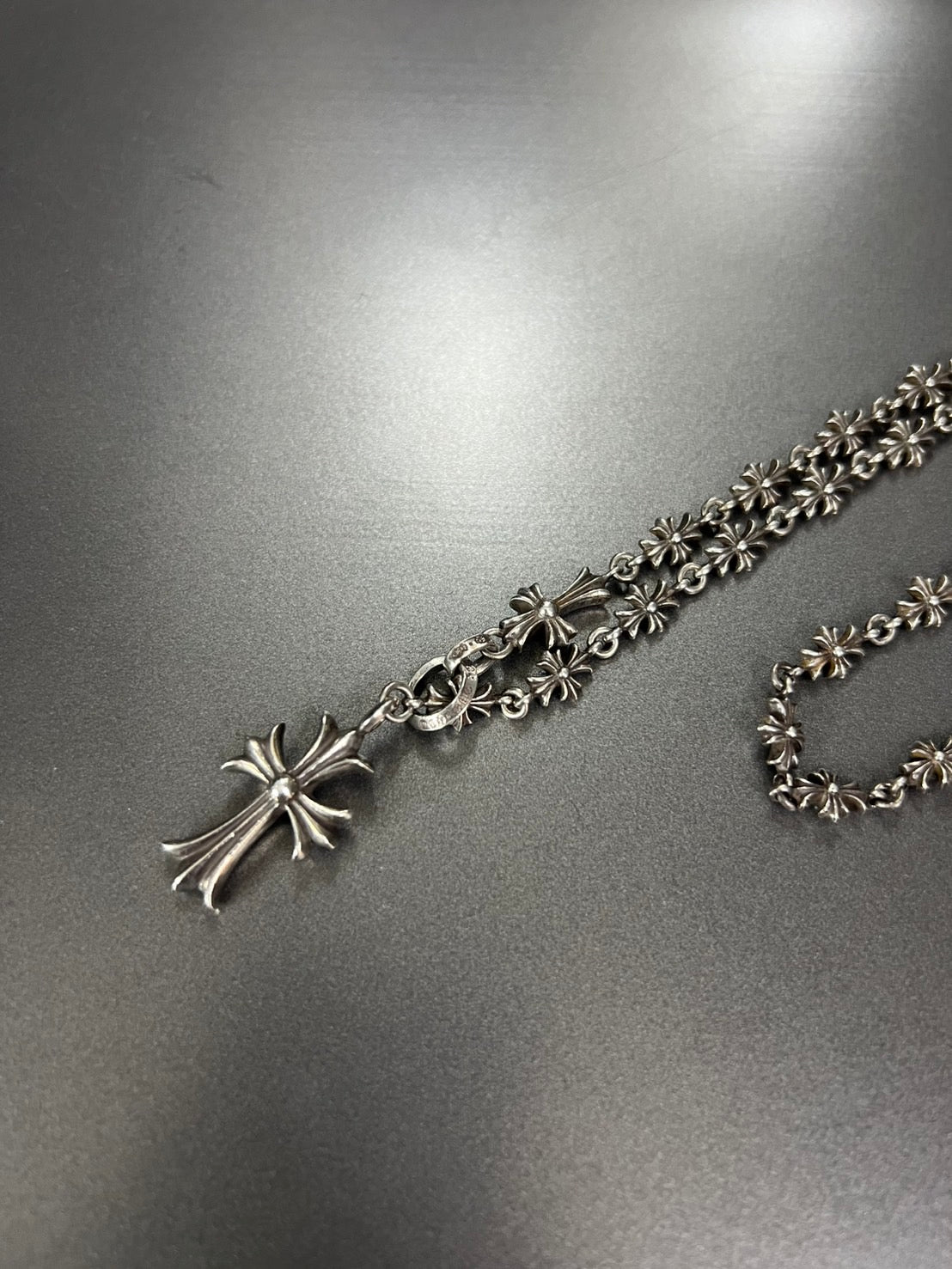 Chrome Hearts Tiny E Choke Chain Necklace 90cm (Special Order)