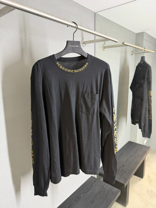 Chrome Hearts Neck Logo Long Sleeve