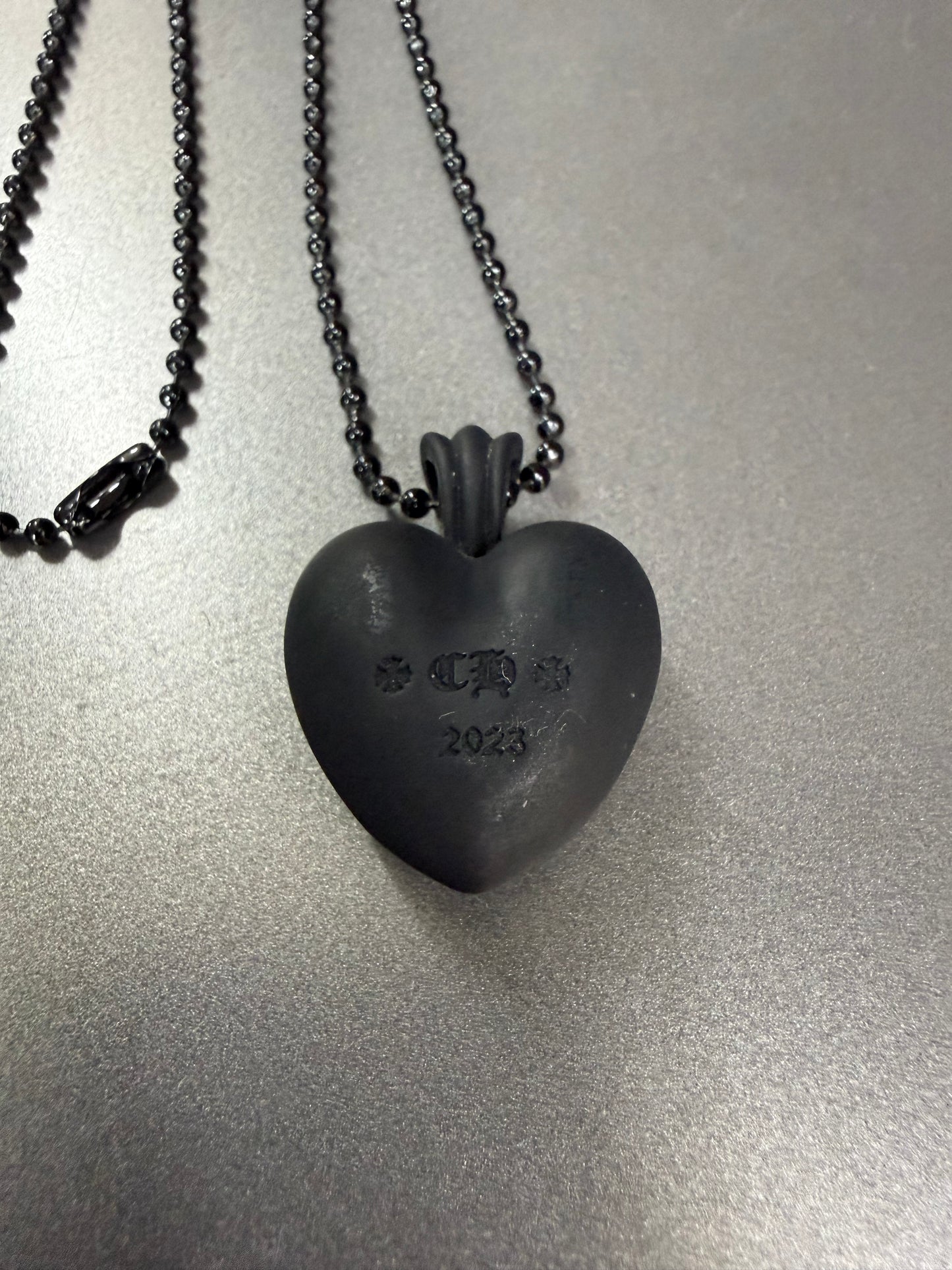 Chrome Hearts Silicone Vine heart Necklace