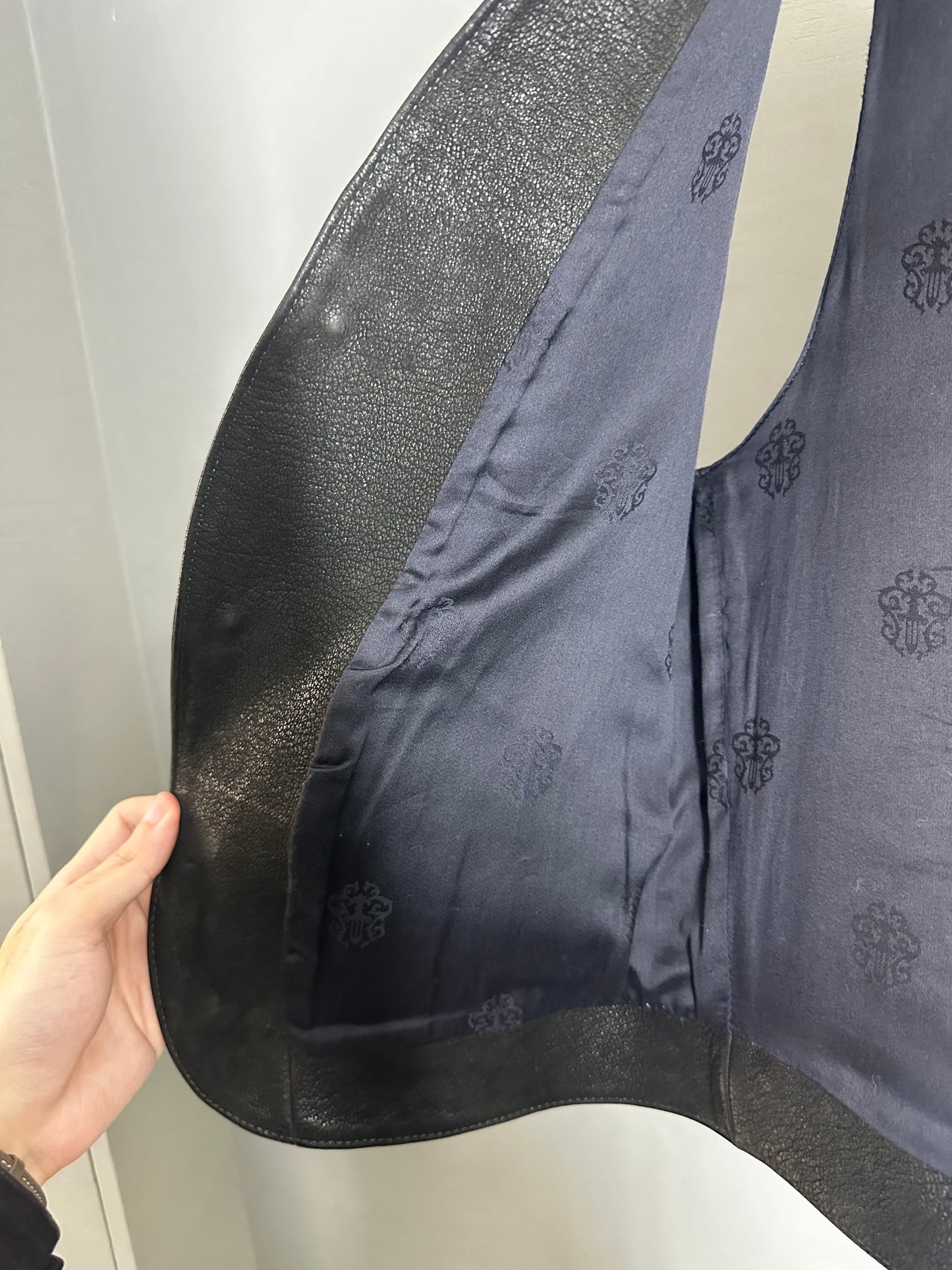Chrome Hearts Leather Vest