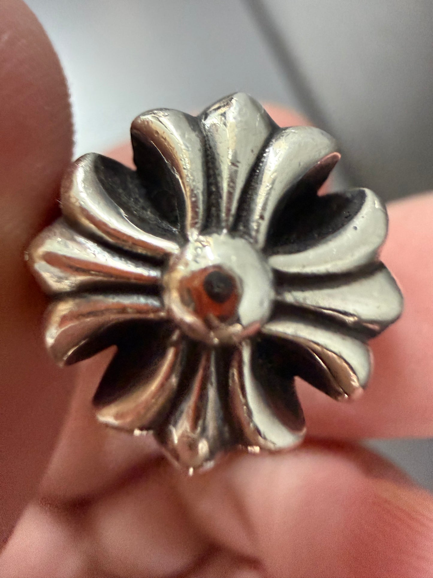 Chrome Hearts Cut Out Maltese Plus Ring L