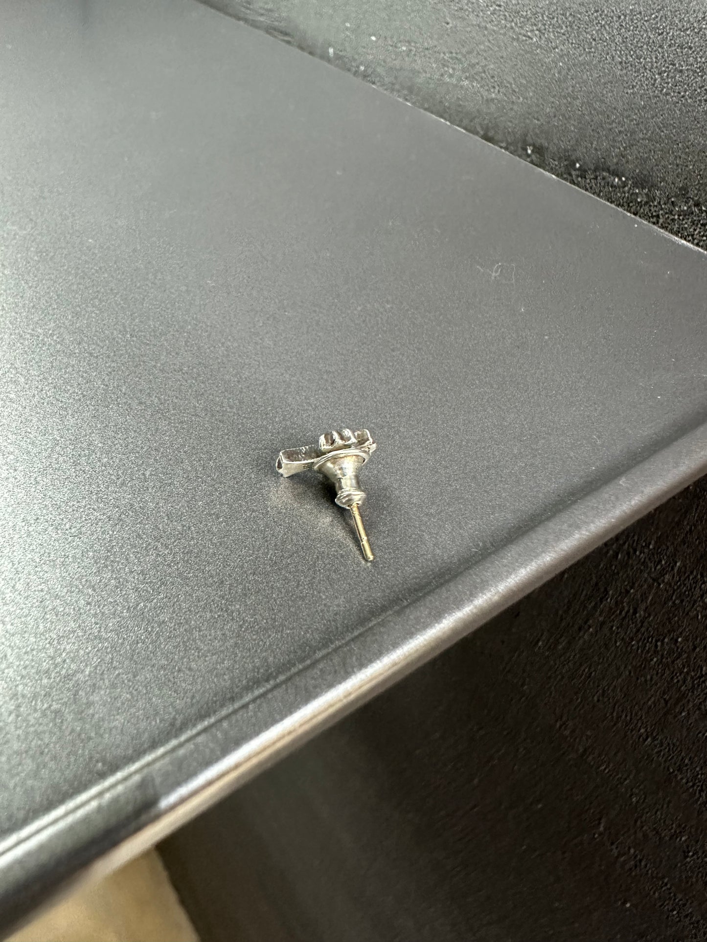 Chrome Hearts Cross Stud Earring