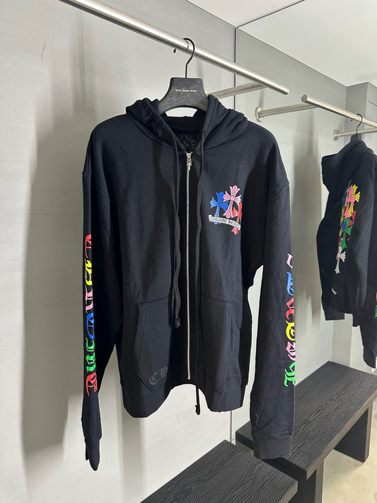 Chrome Hearts Color Cemetery Zip Up Hoodie