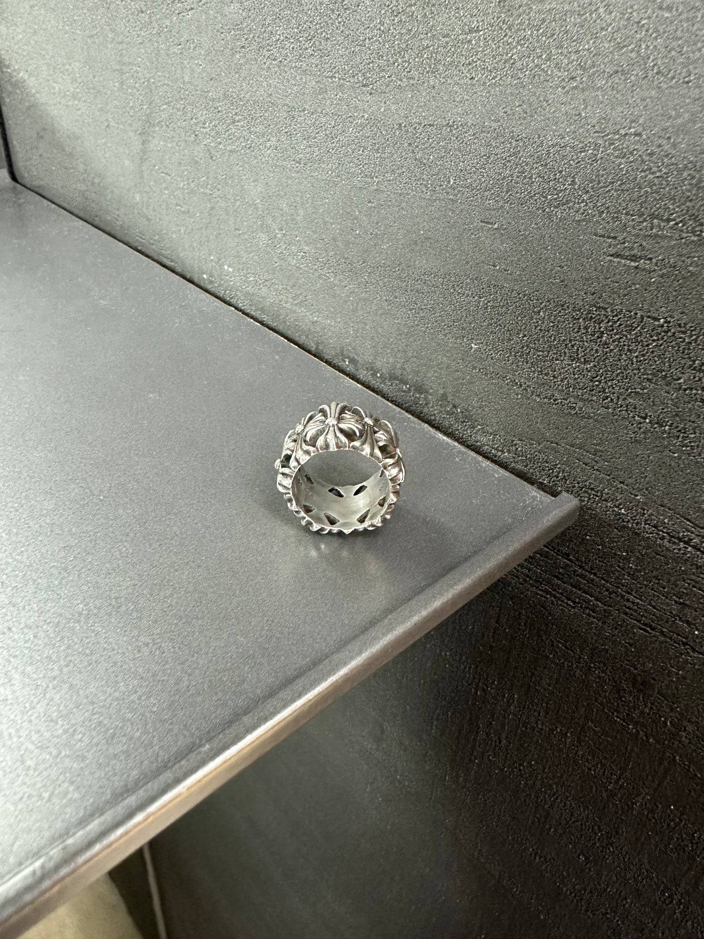 Chrome Hearts Cemetery Cross Ring