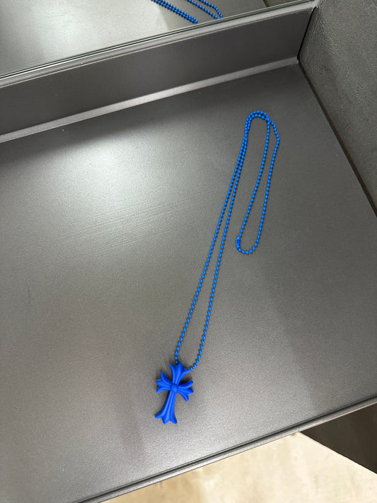 Chrome Hearts Silicon Cross Necklace