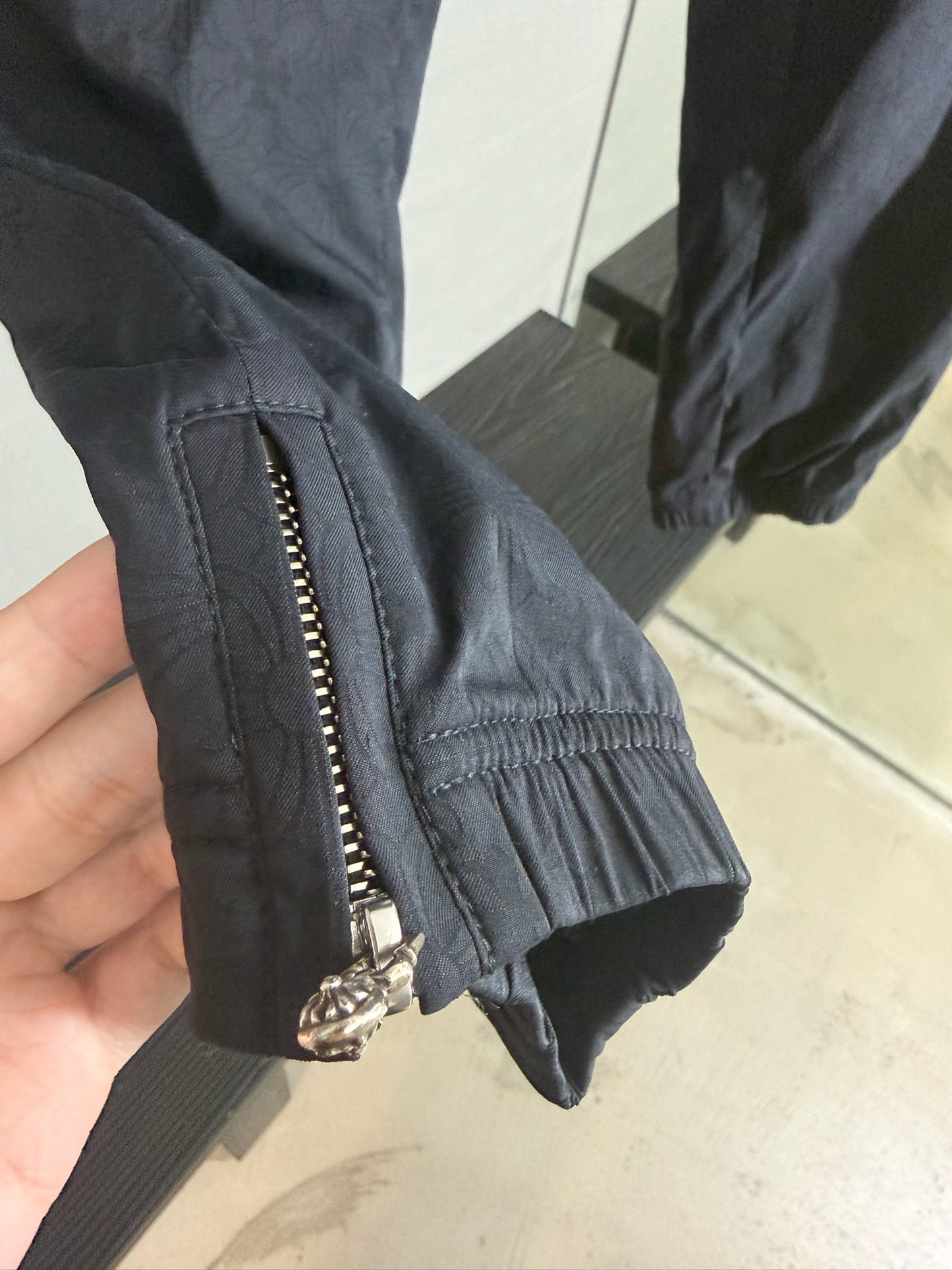 Chrome Hearts Monogram Zip Track Pants