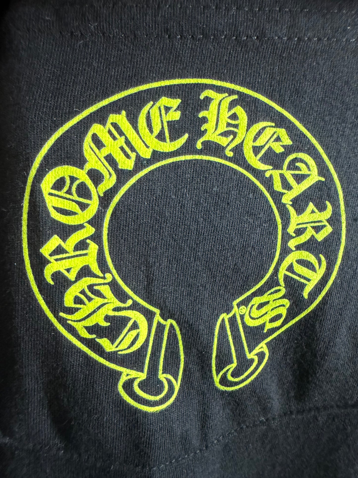 Chrome Hearts Neon Horseshoe Floral Long Sleeve