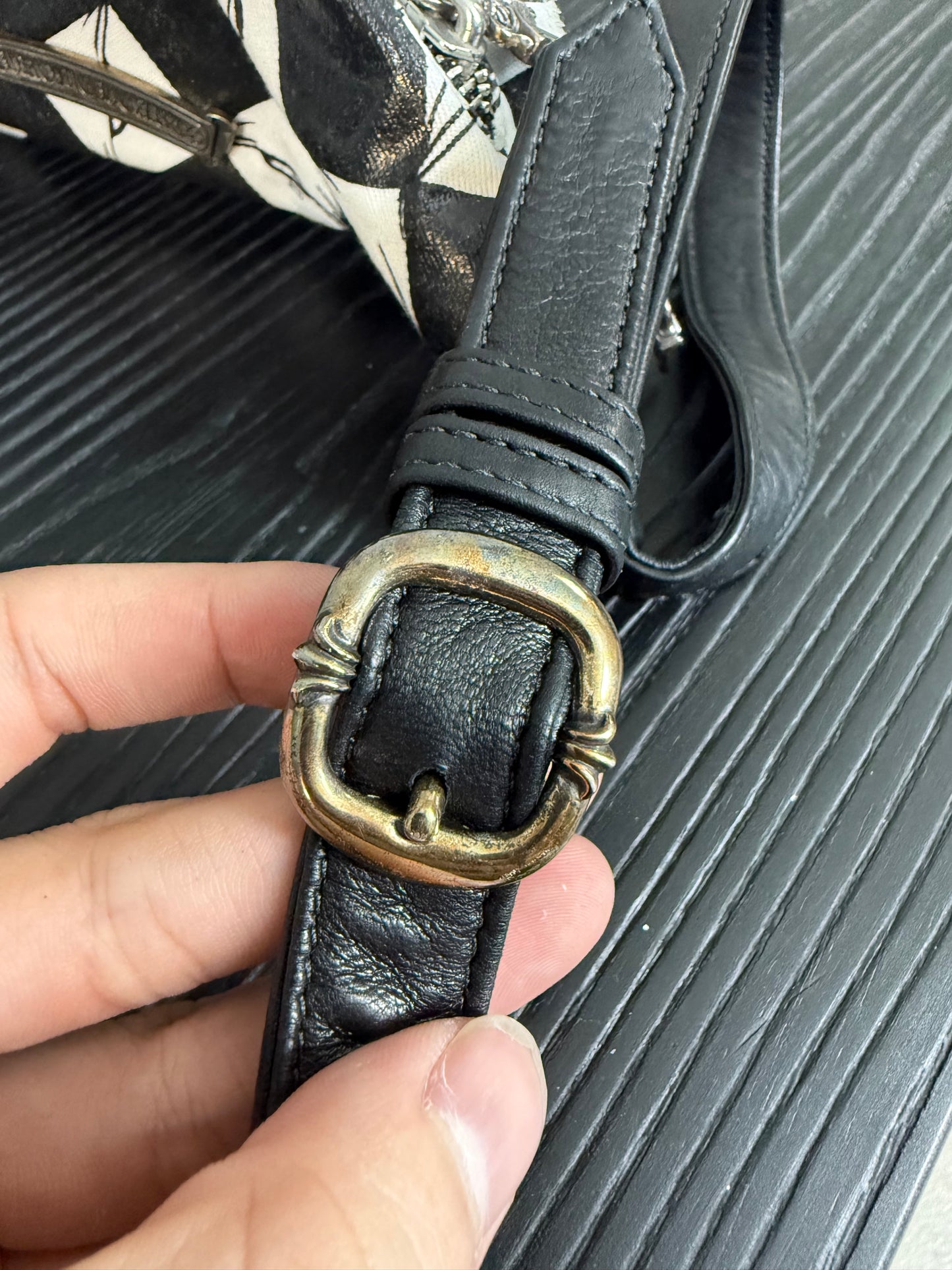 Chrome Hearts Matty boy Canvas 99 Eyes Snat Pack Gunslinger Waist Bag
