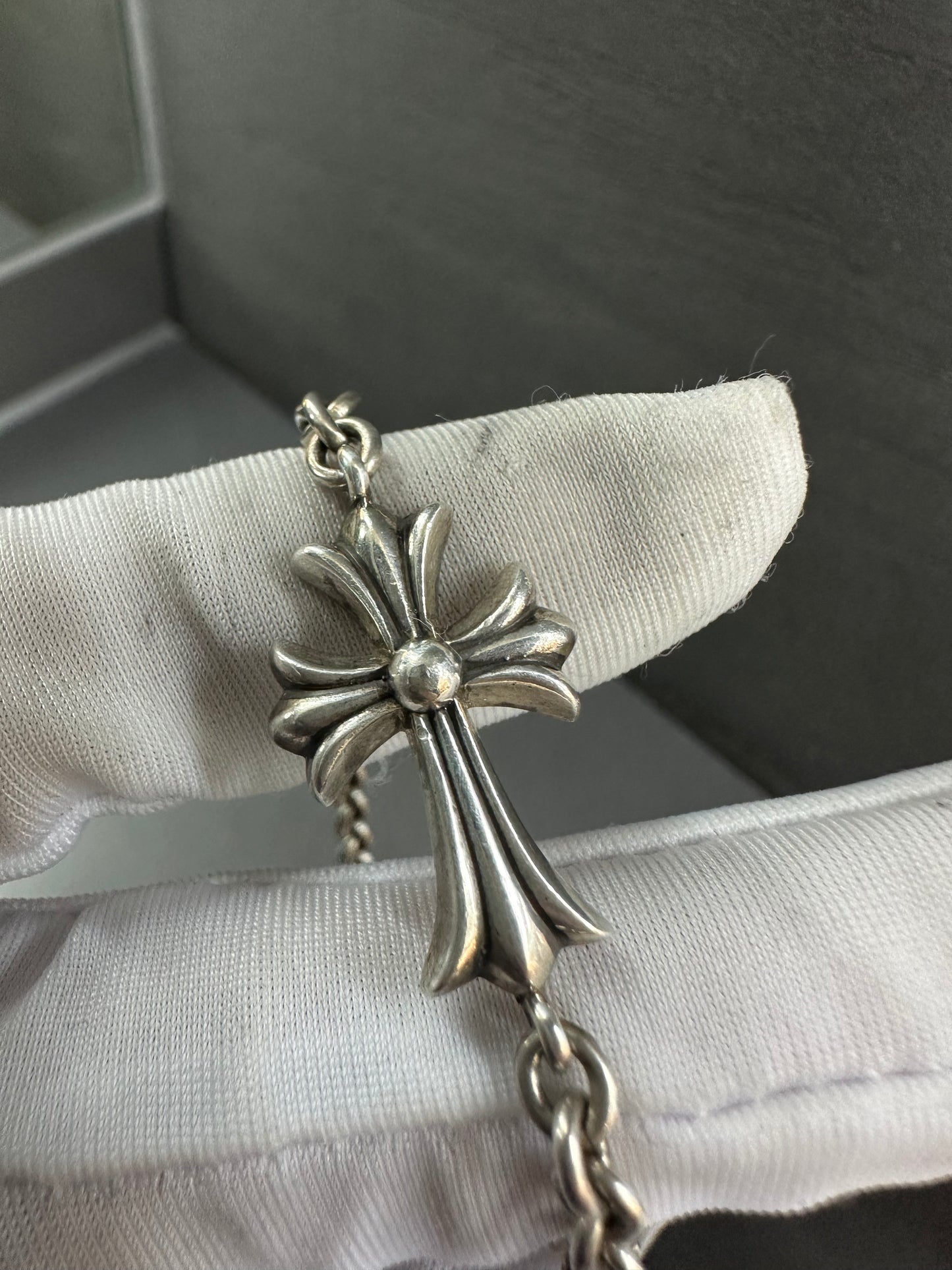 Chrome Hearts Tiny Cross Bracelet