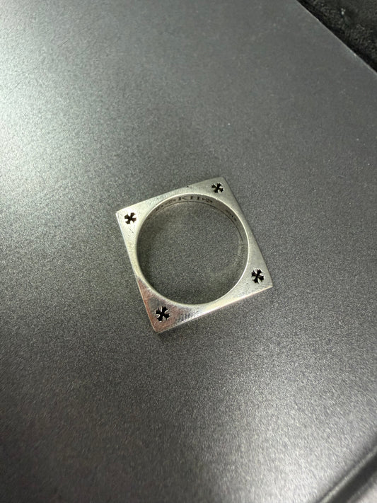 Chrome Hearts Kate Hudson Square Circle Ring