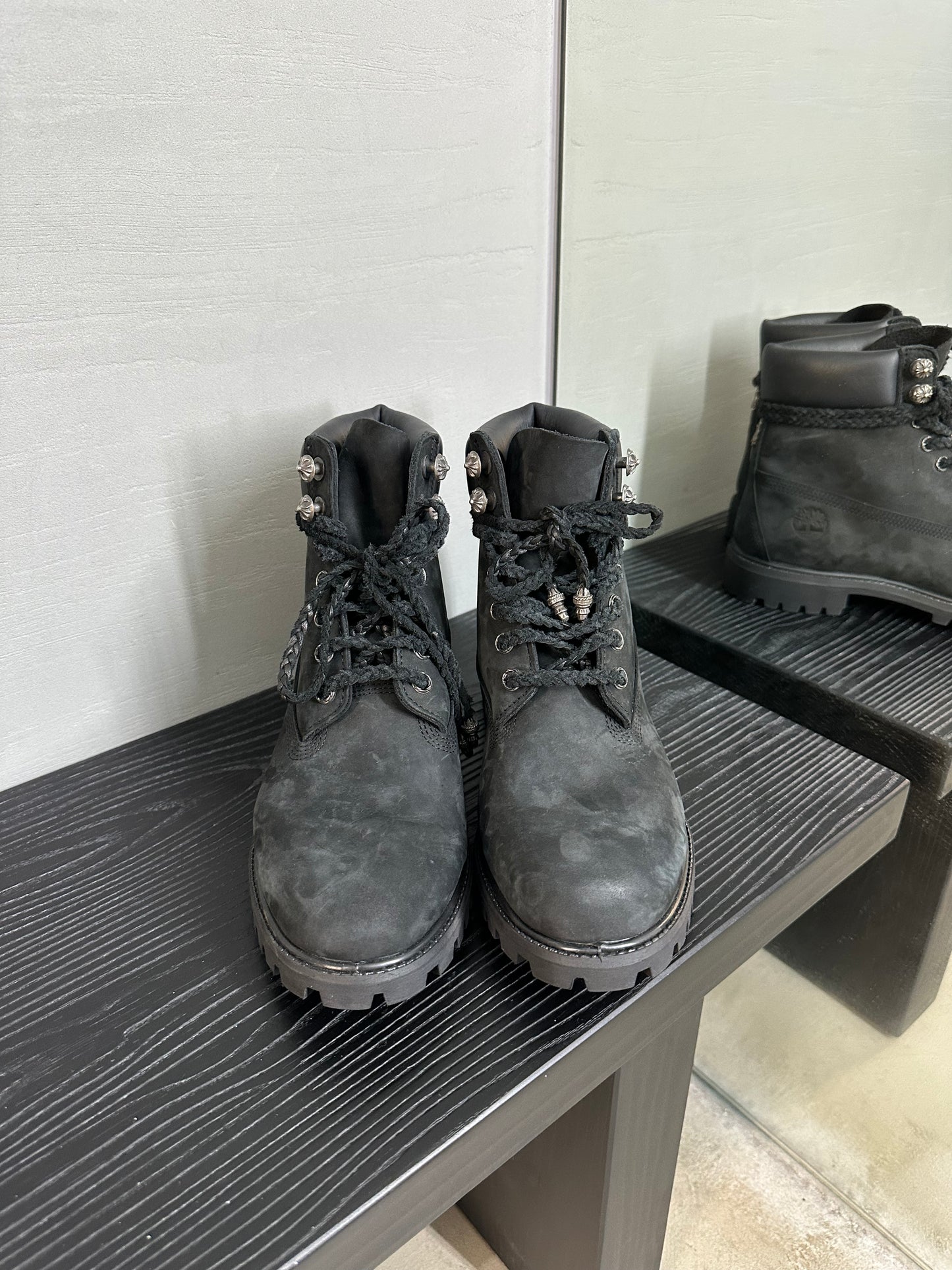 Chrome Hearts Timberland 6 Inch Boots