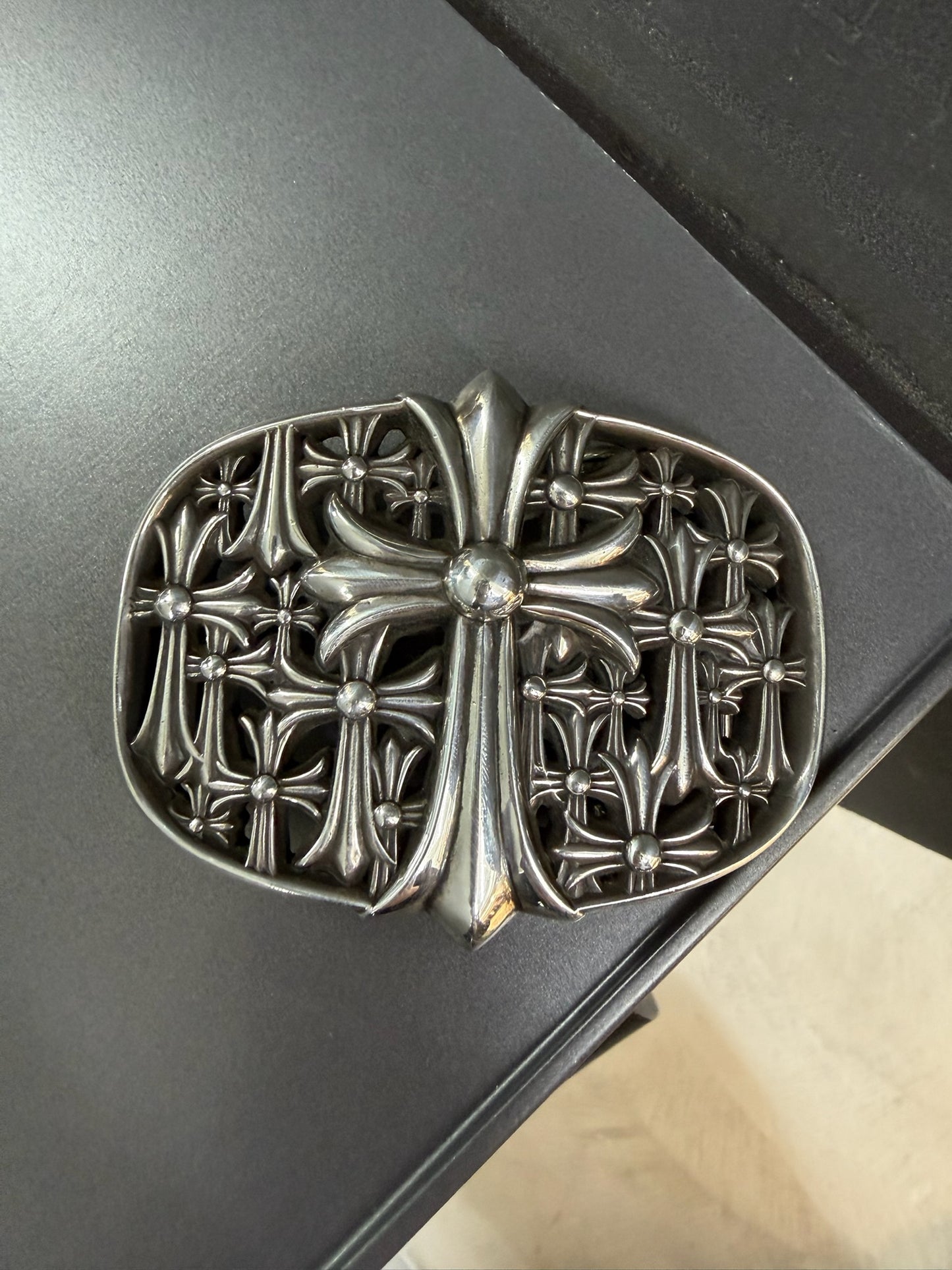 Chrome Hearts Cemetery Cross Belt Buckle
