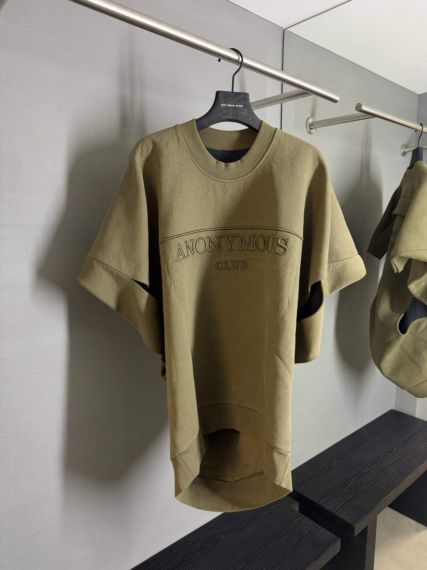 Anonymous Club Embroidered Logo T-Shirt Sweatshirt Exclusive