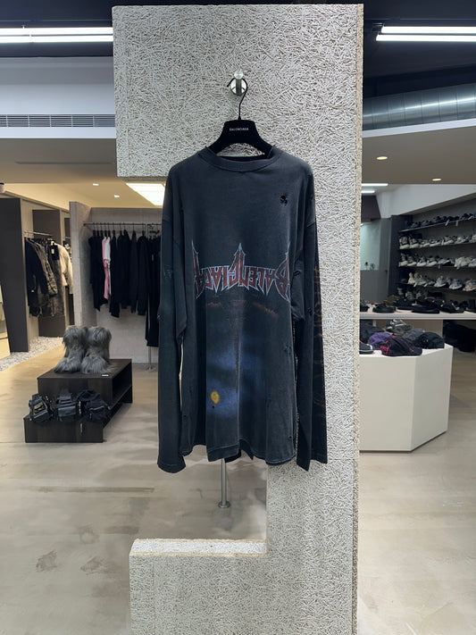 Balenciaga Upside-down Paris T-shirt