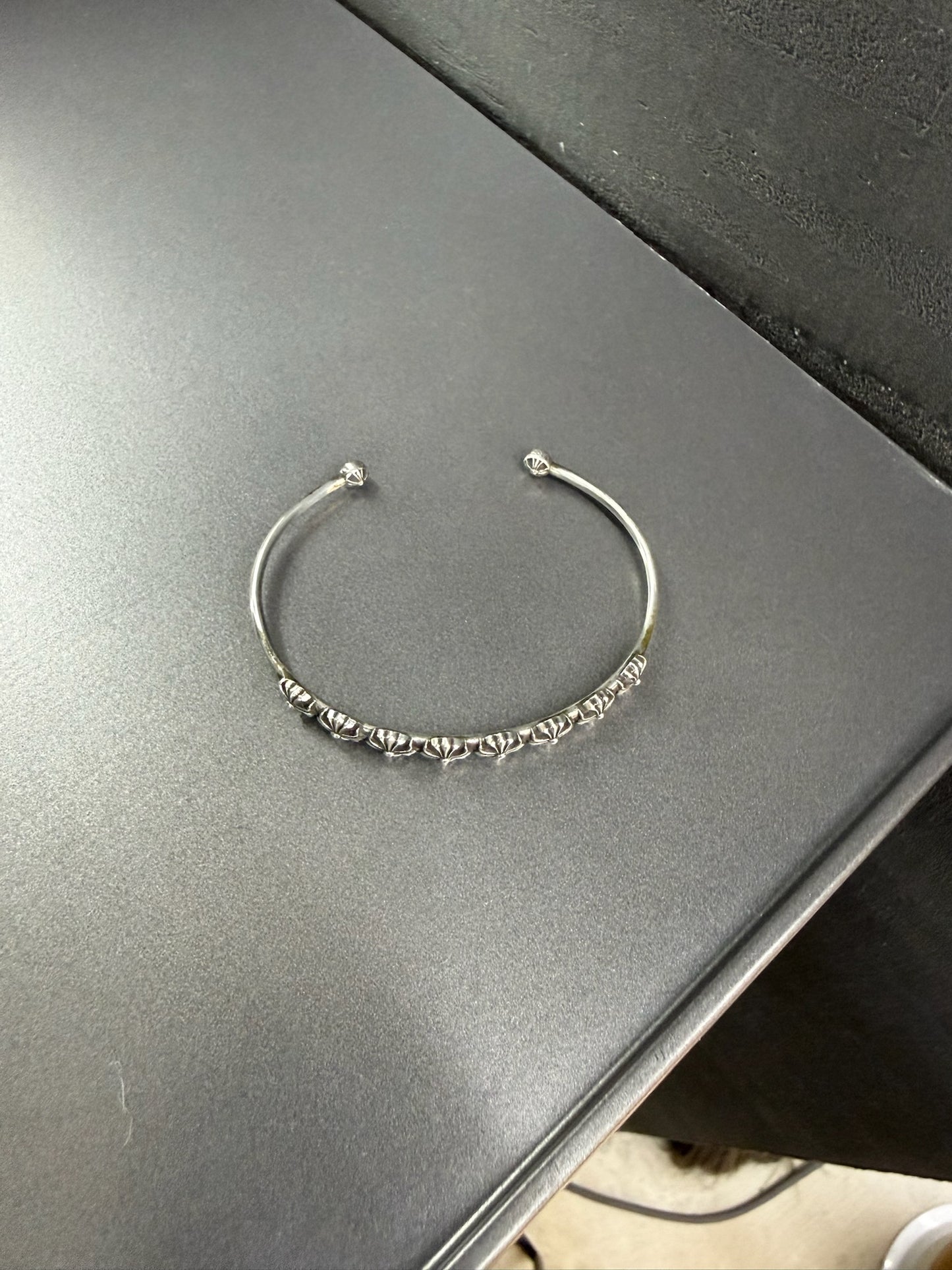 Chrome Hearts Skinny Bangle Plus Bracelet