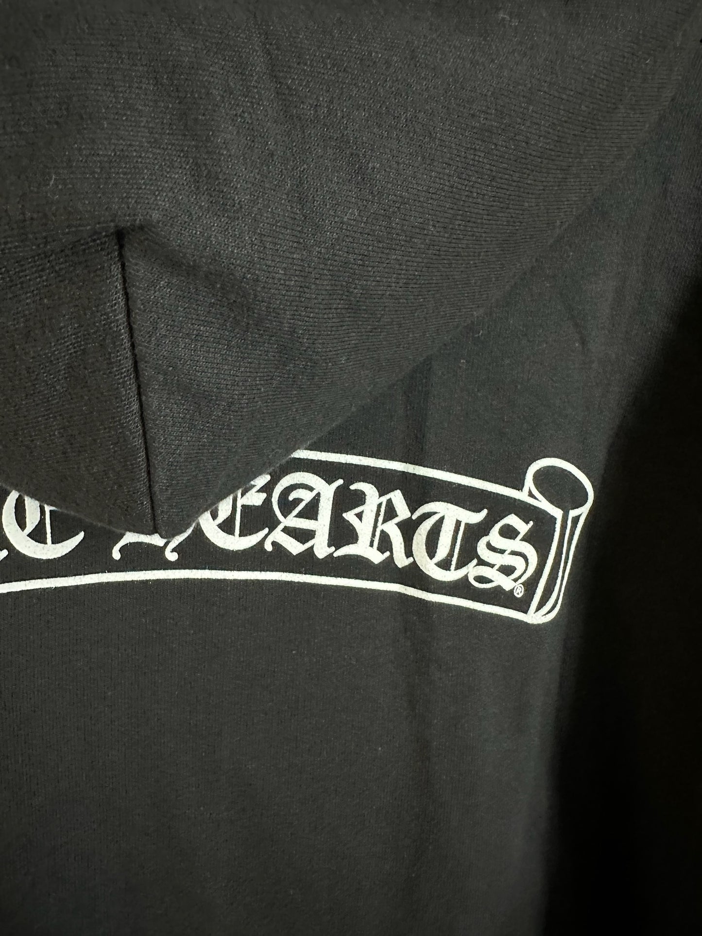 Chrome Hearts Scroll Logo Zip-up