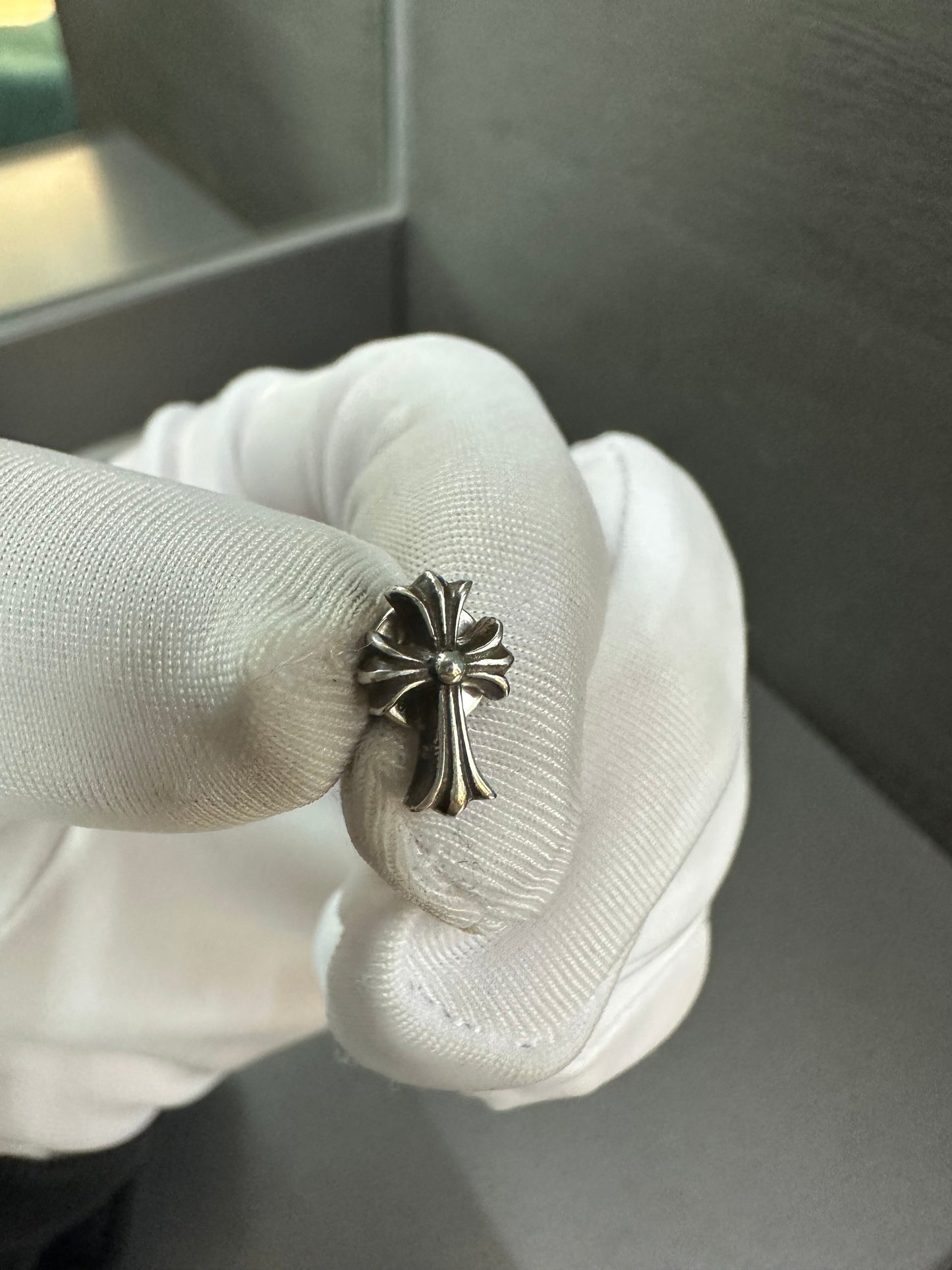 Chrome Hearts Cross Stud Earring