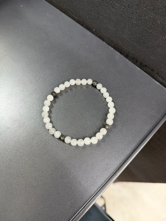 Chrome Hearts Cross Ball 6mm Beaded Bracelet