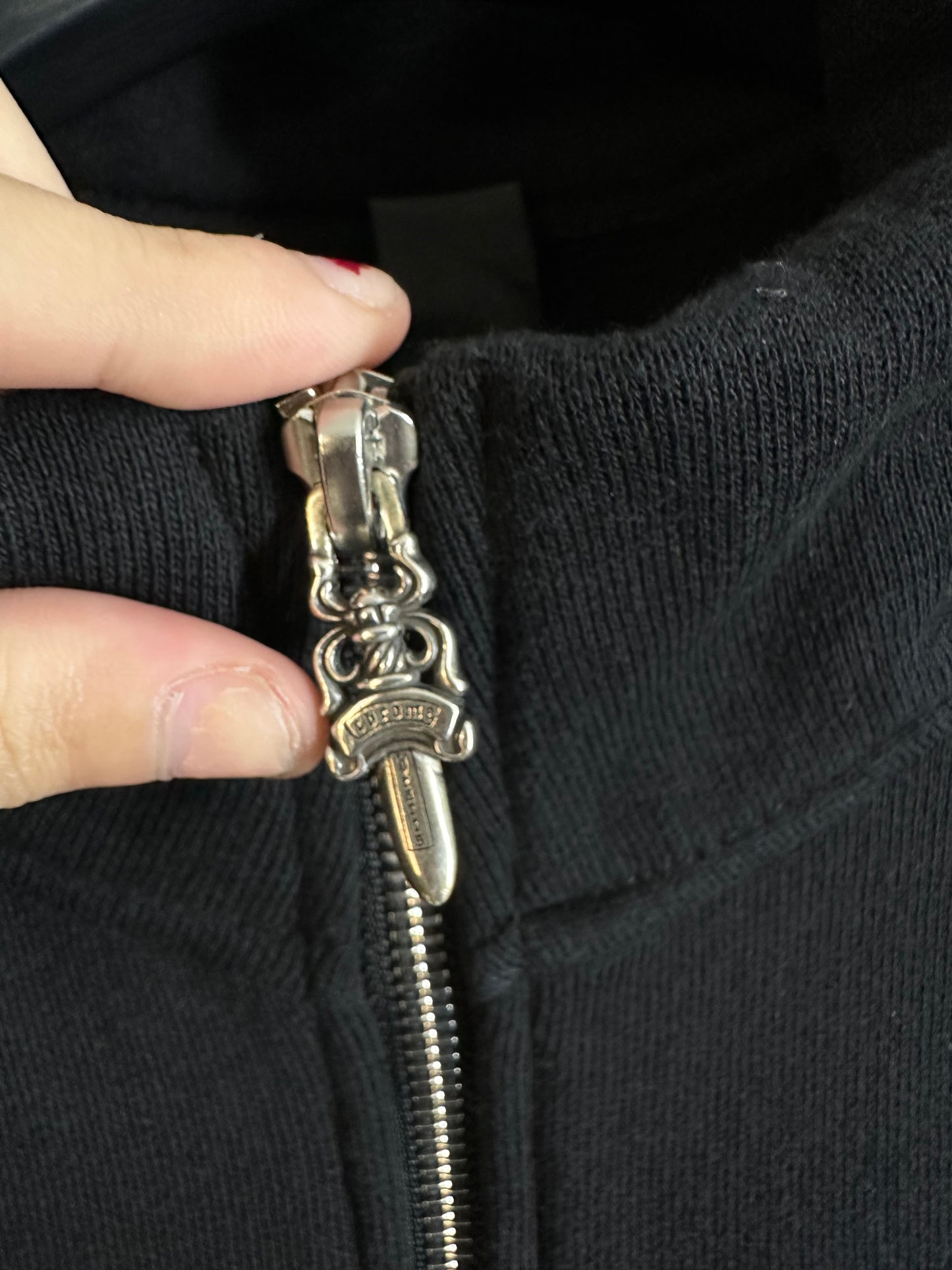 Chrome Hearts 'Sailon' Quarter Zip Sweatshirt