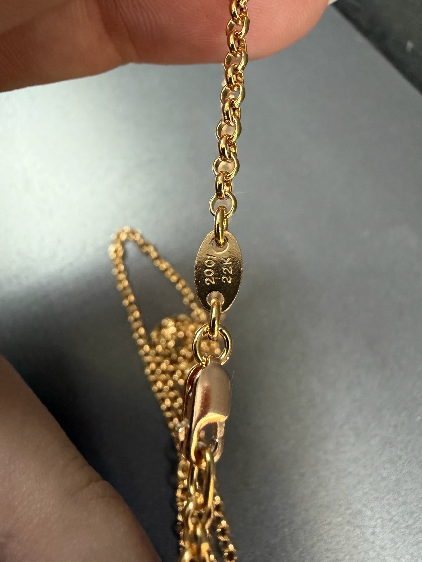 Chrome Hearts 22K Roll Chain