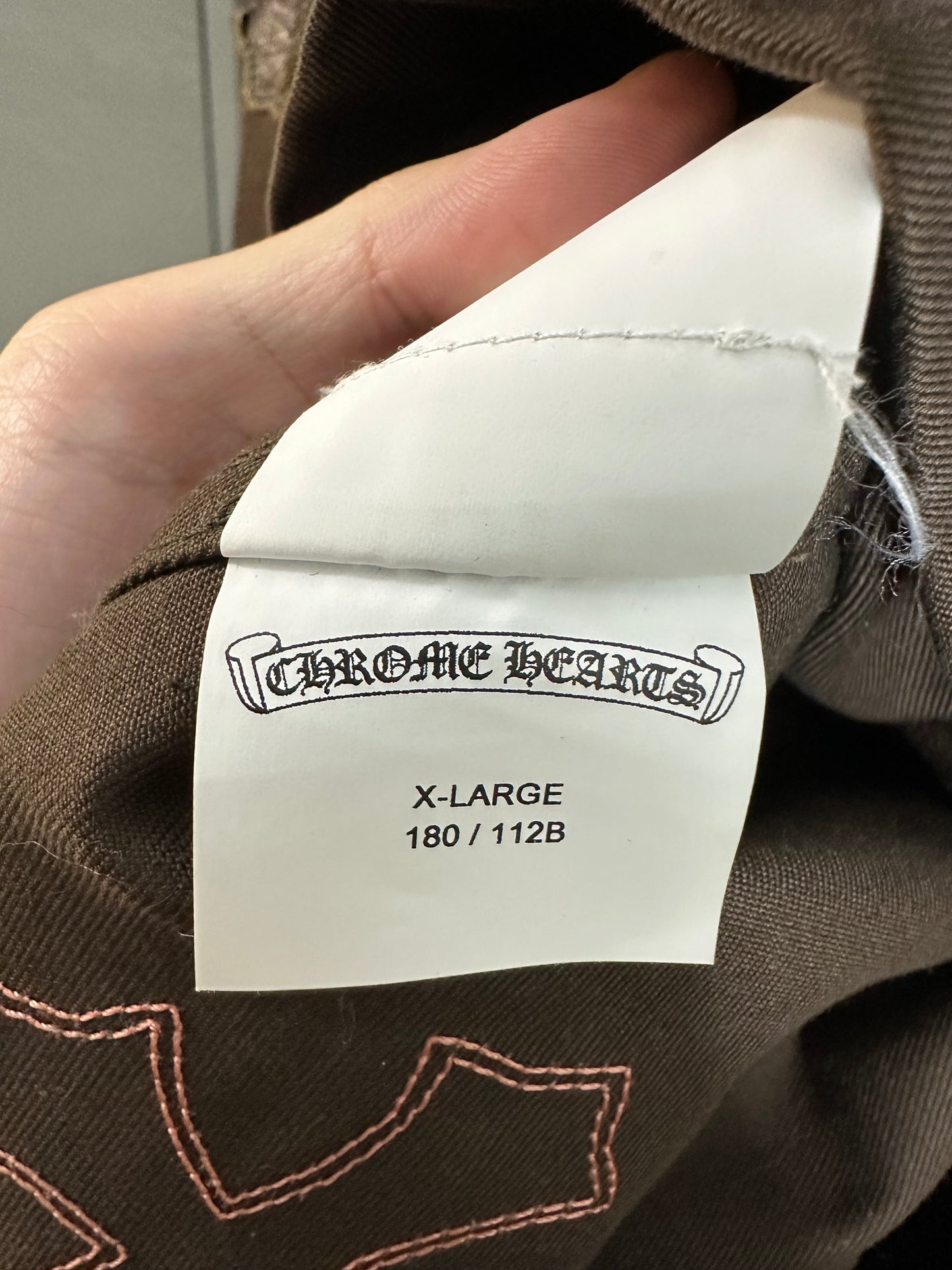 Chrome Hearts Camouflage & Orange Patch Work Dog Jacket