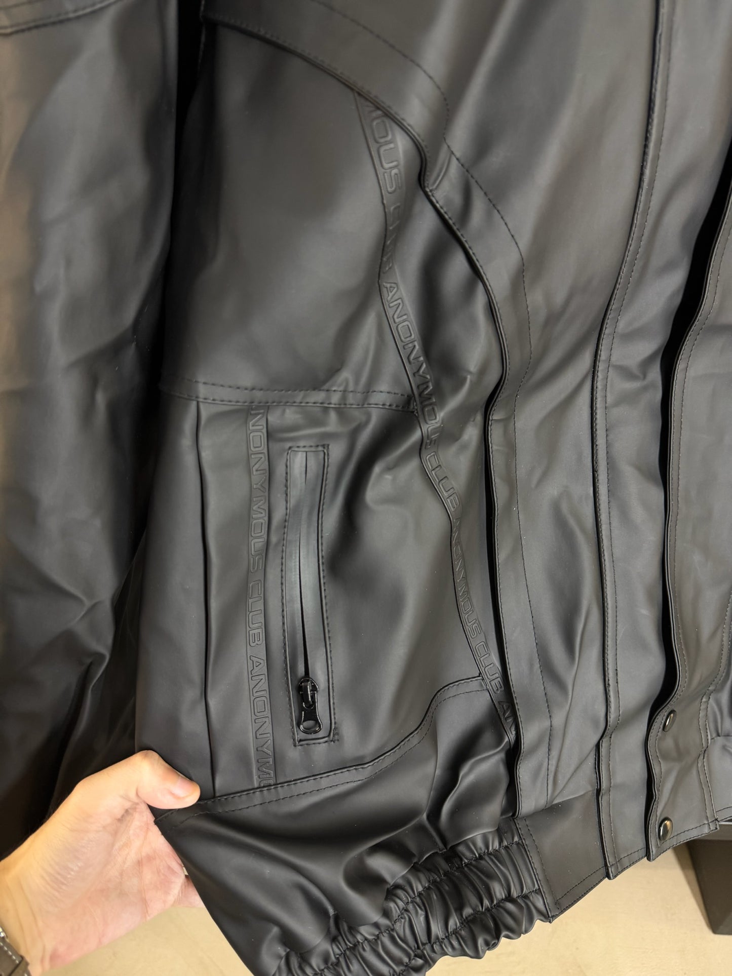 Anonymous Club x Shayne Oliver Black Jacket Bomber