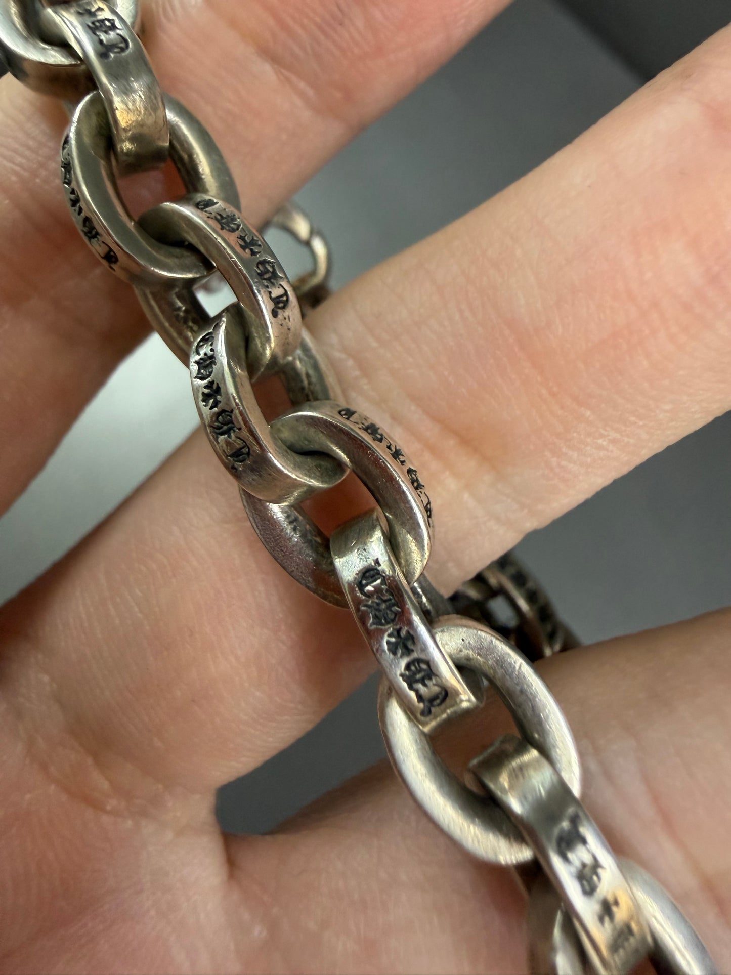 Chrome Hearts Large Paperchain Bracelet