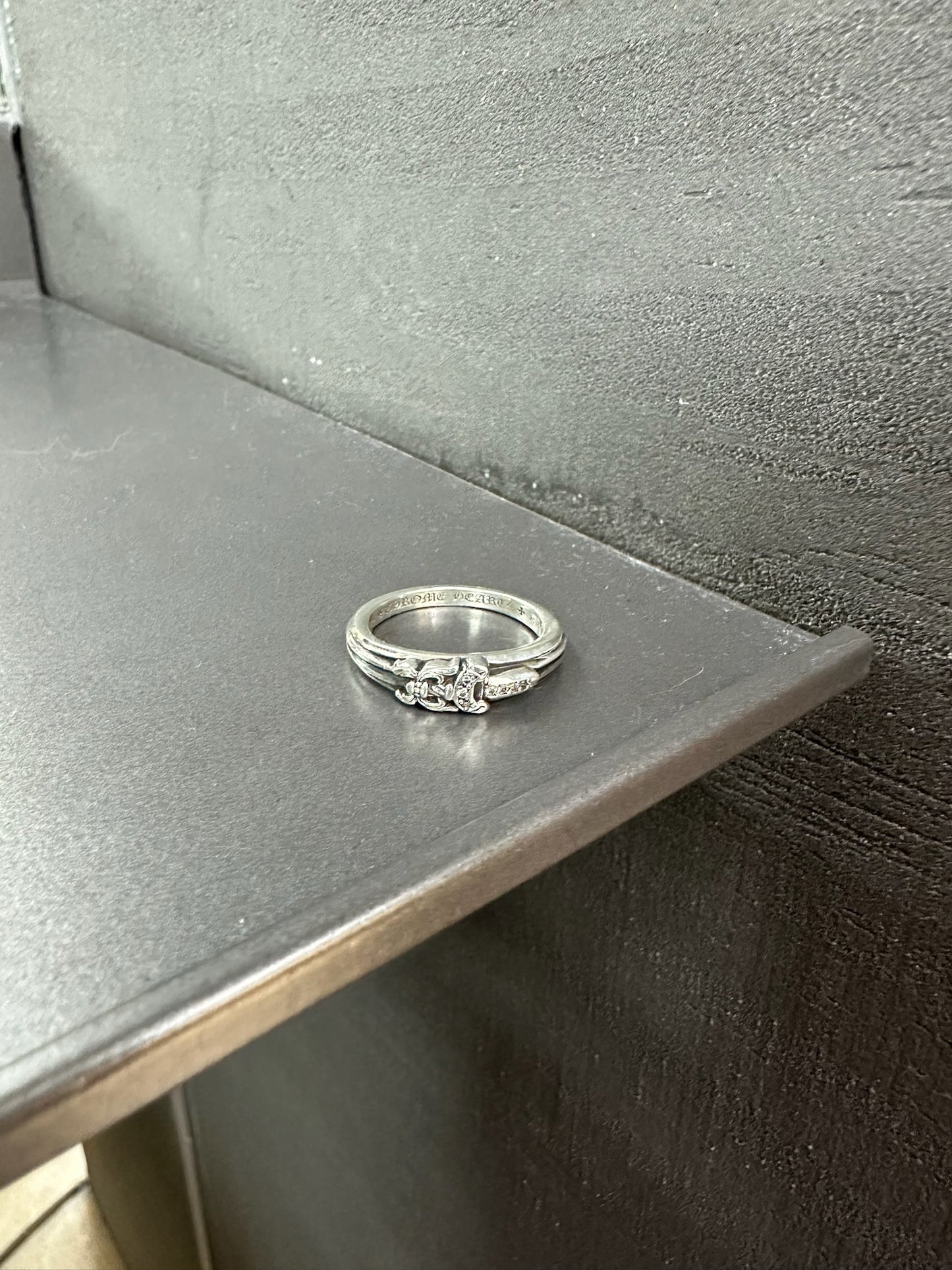 Chrome Hearts Floral Ring with Diamonds