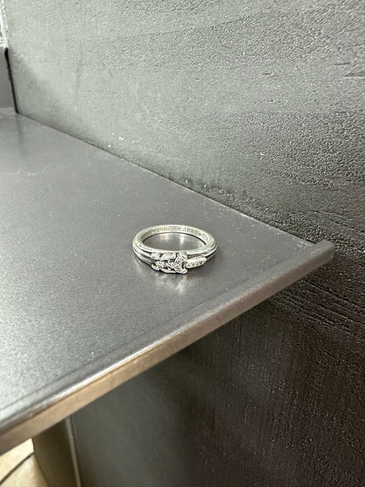 Chrome Hearts Floral Ring with Diamonds