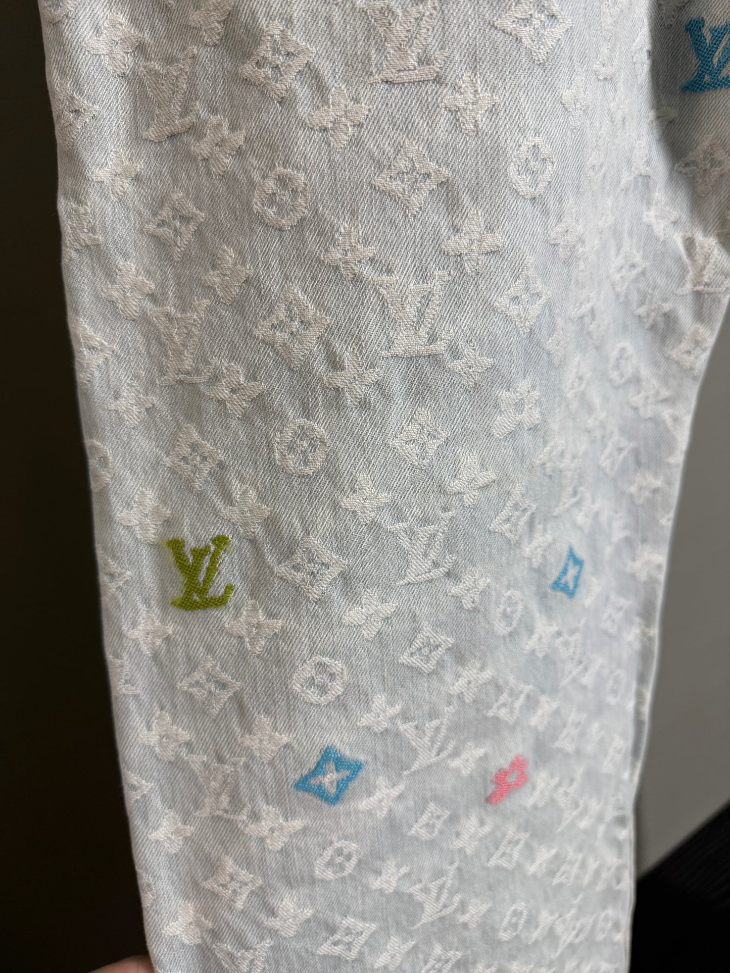 Louis Vuitton x Tyler The Creator Monogram Denim Pants