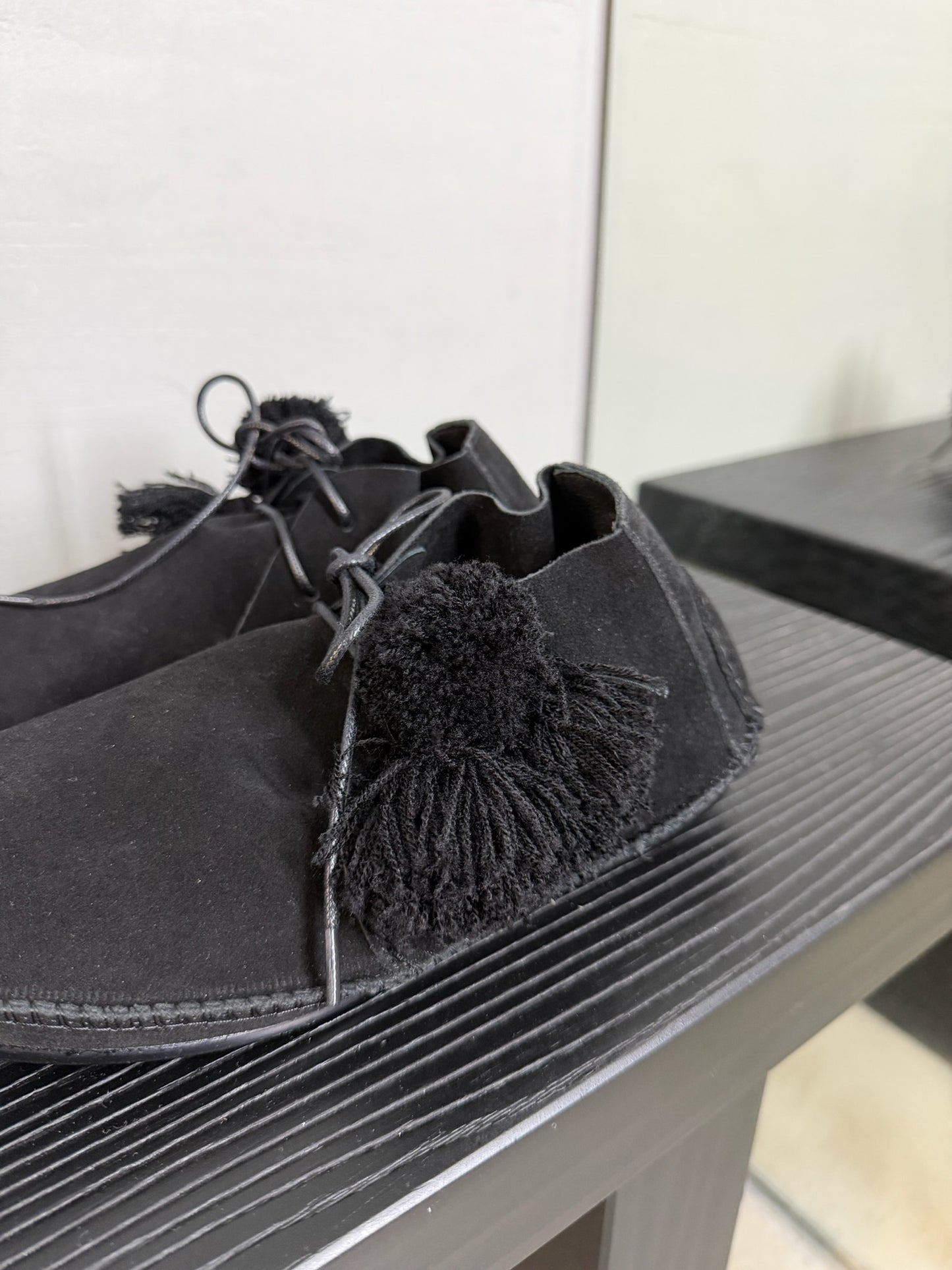 Midorikawa Moccasin Chukka Boots Black