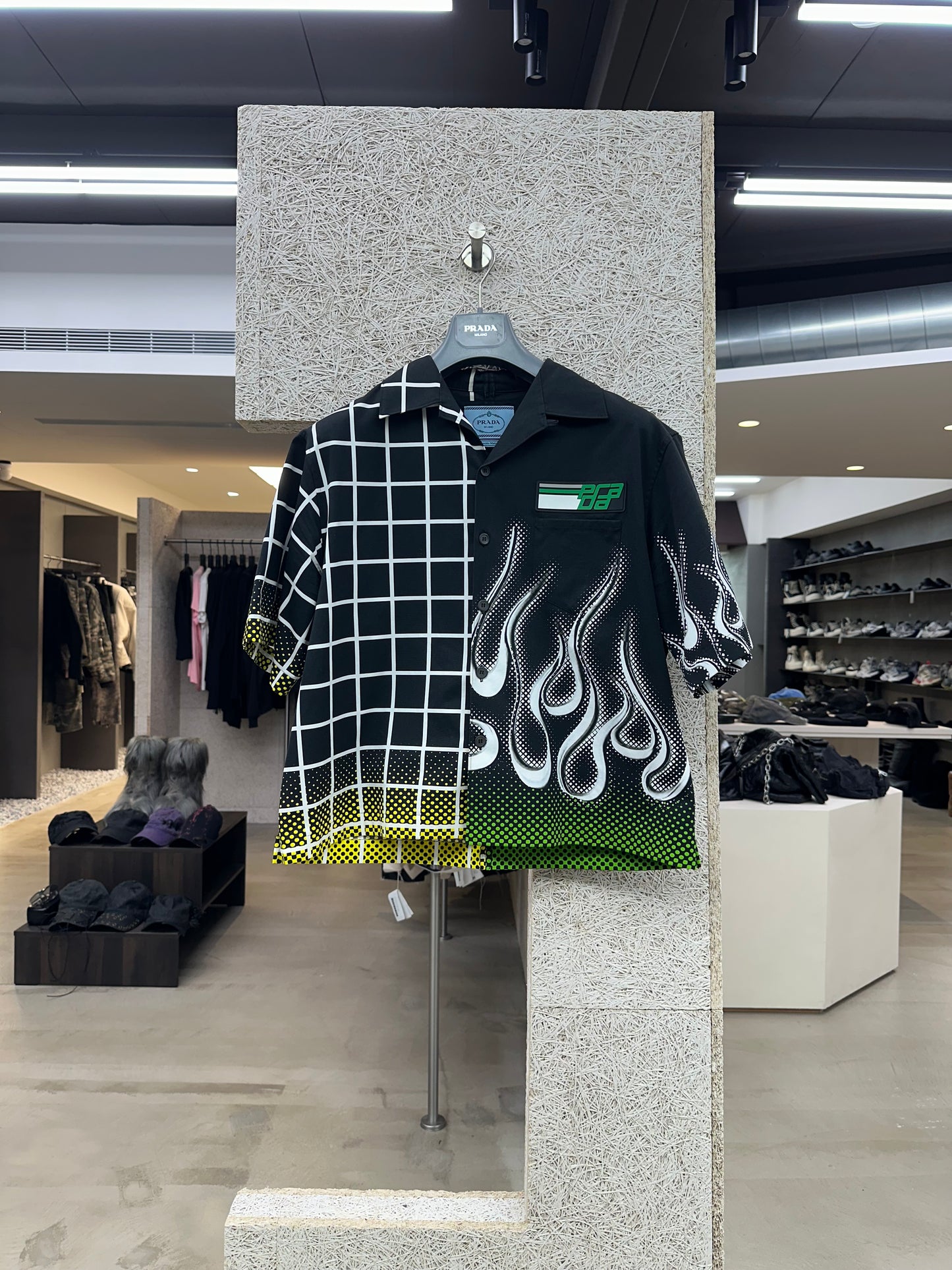 Prada Double Match Fire Shirt