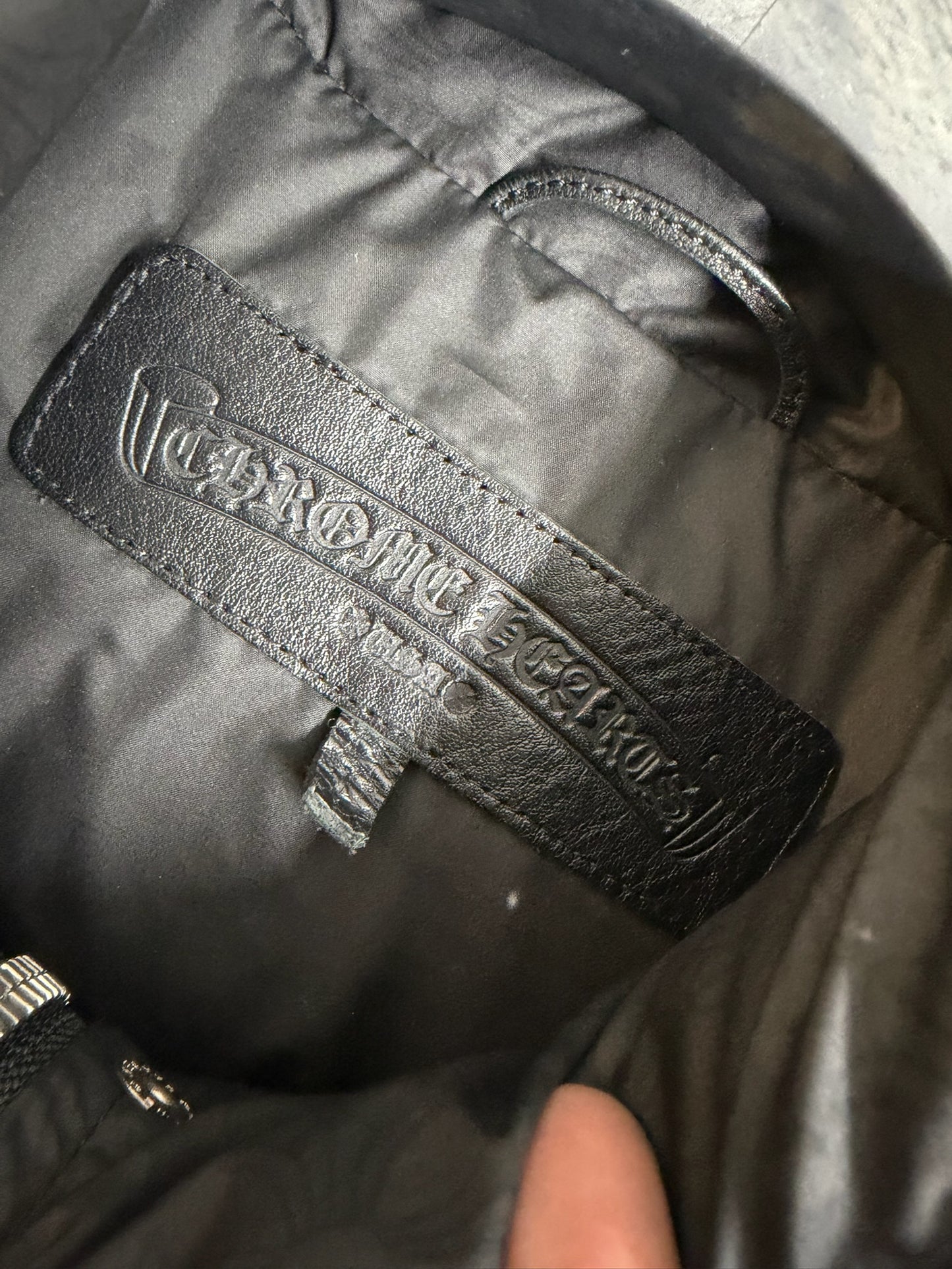 Chrome Hearts women’s puffer jacket