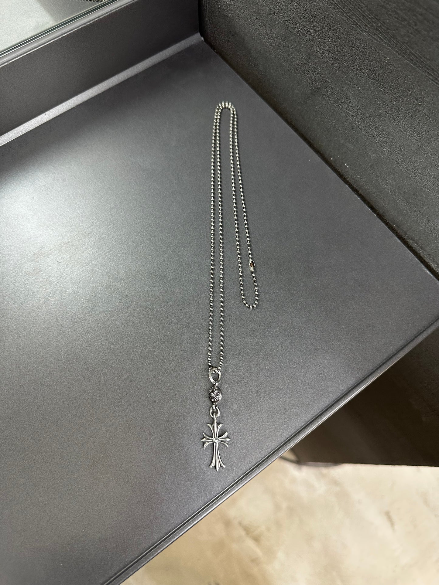 Chrome Hearts Cross Ball Necklace