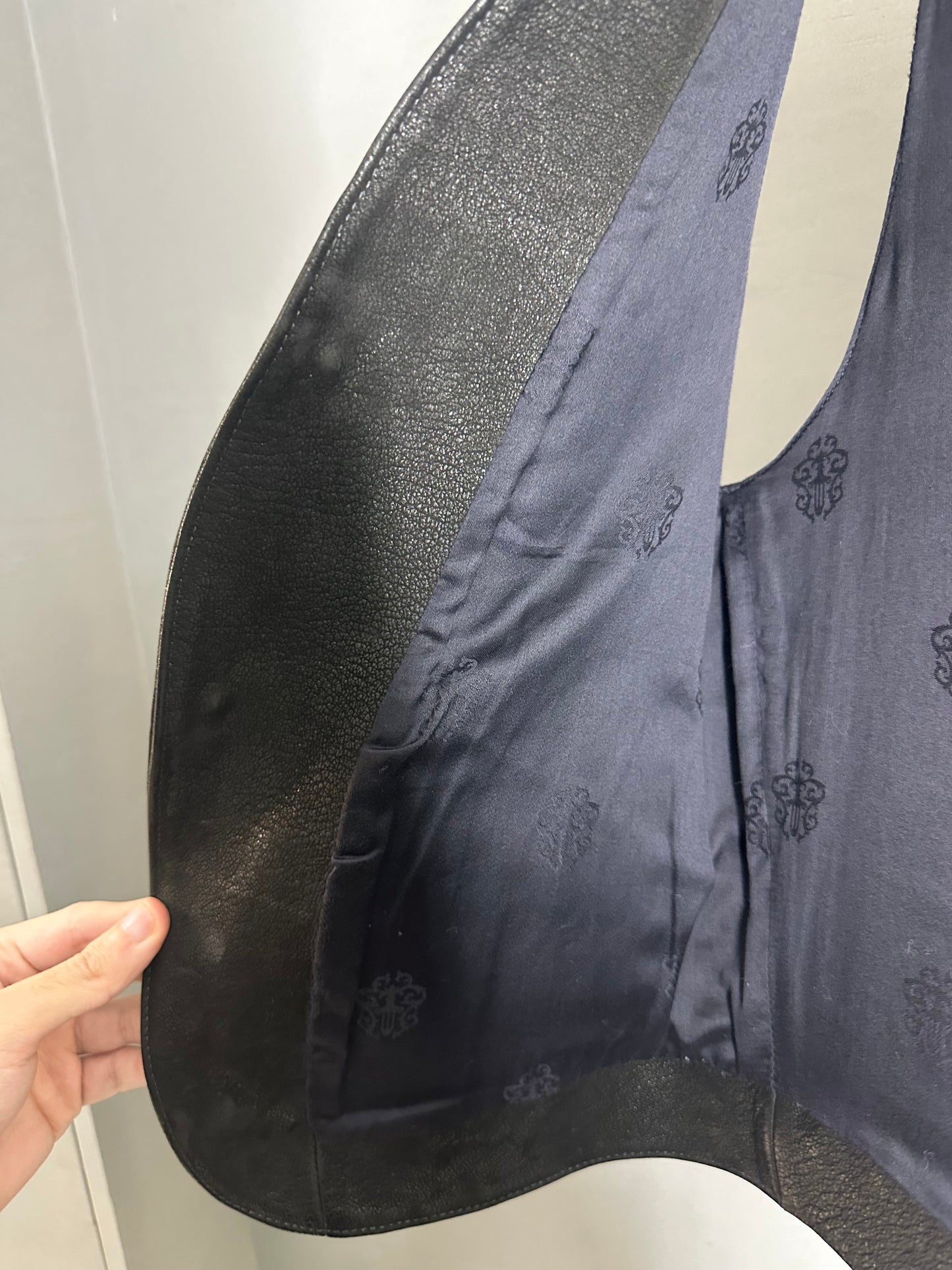 Chrome Hearts Leather Vest
