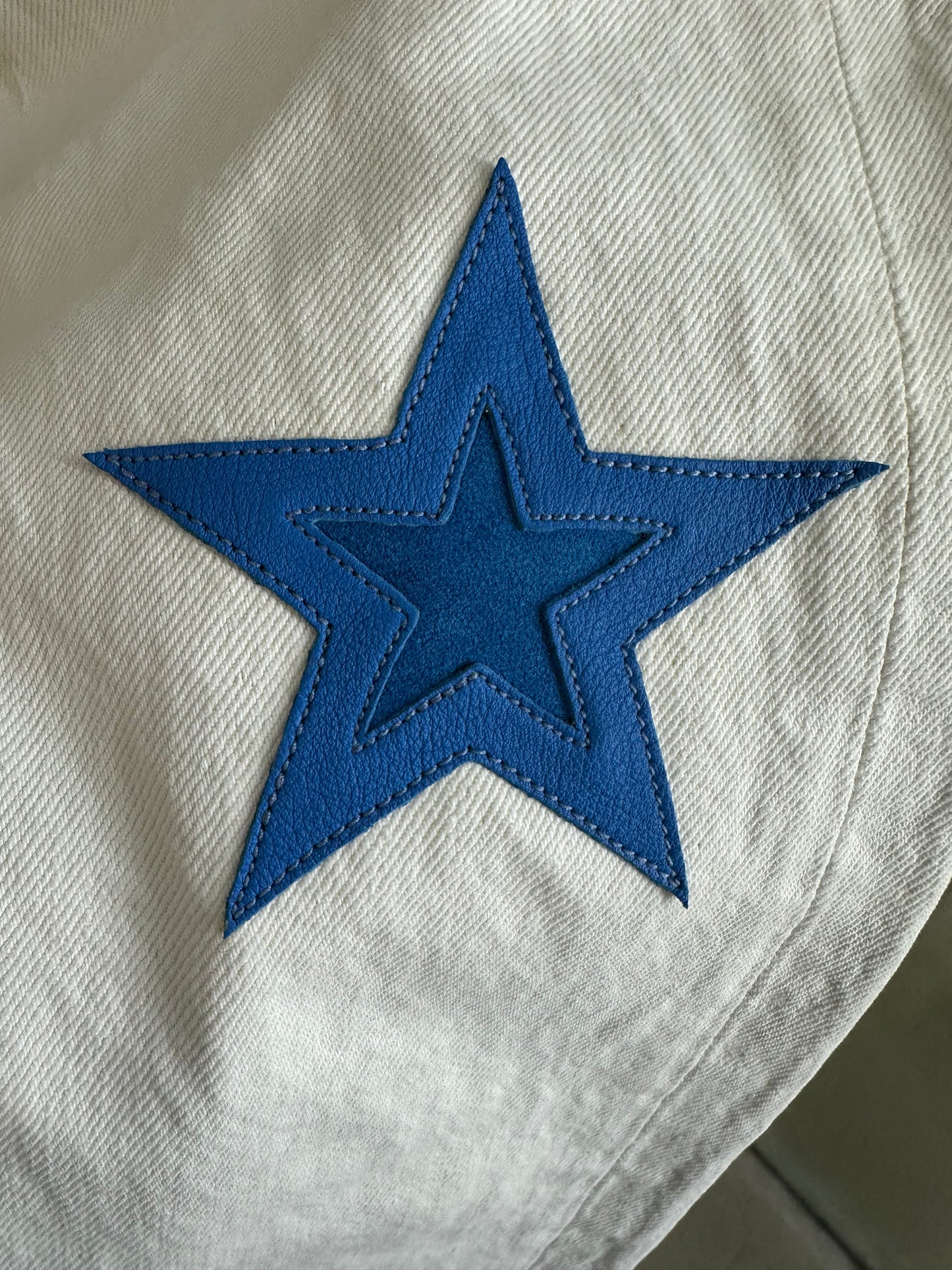 Chrome Hearts Blue Star Patch Levi’s 501 Jeans