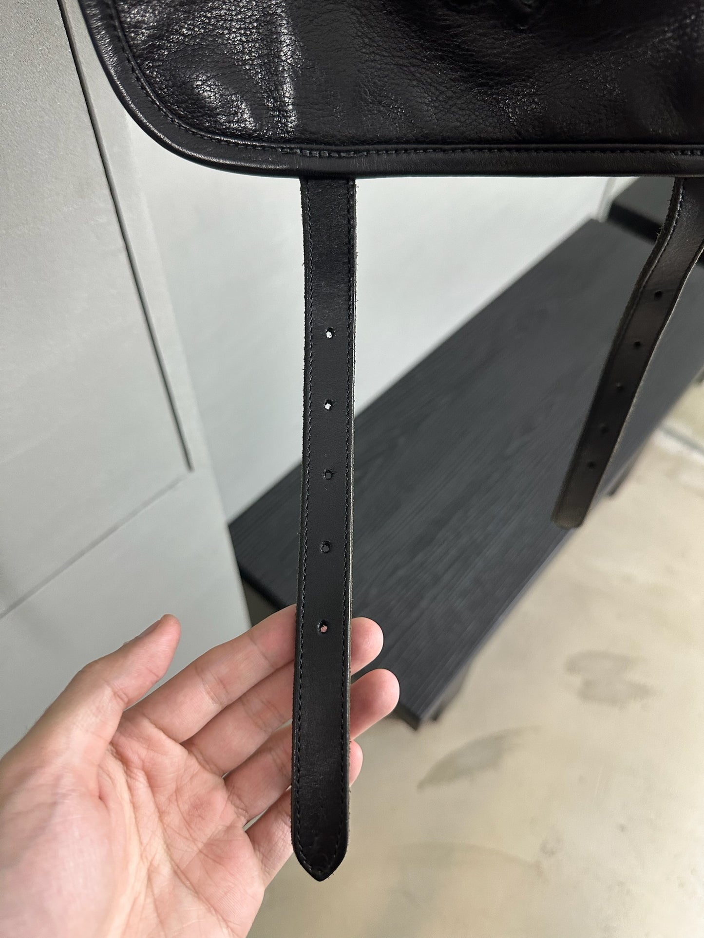 Chrome Hearts Fluer Leather Bag