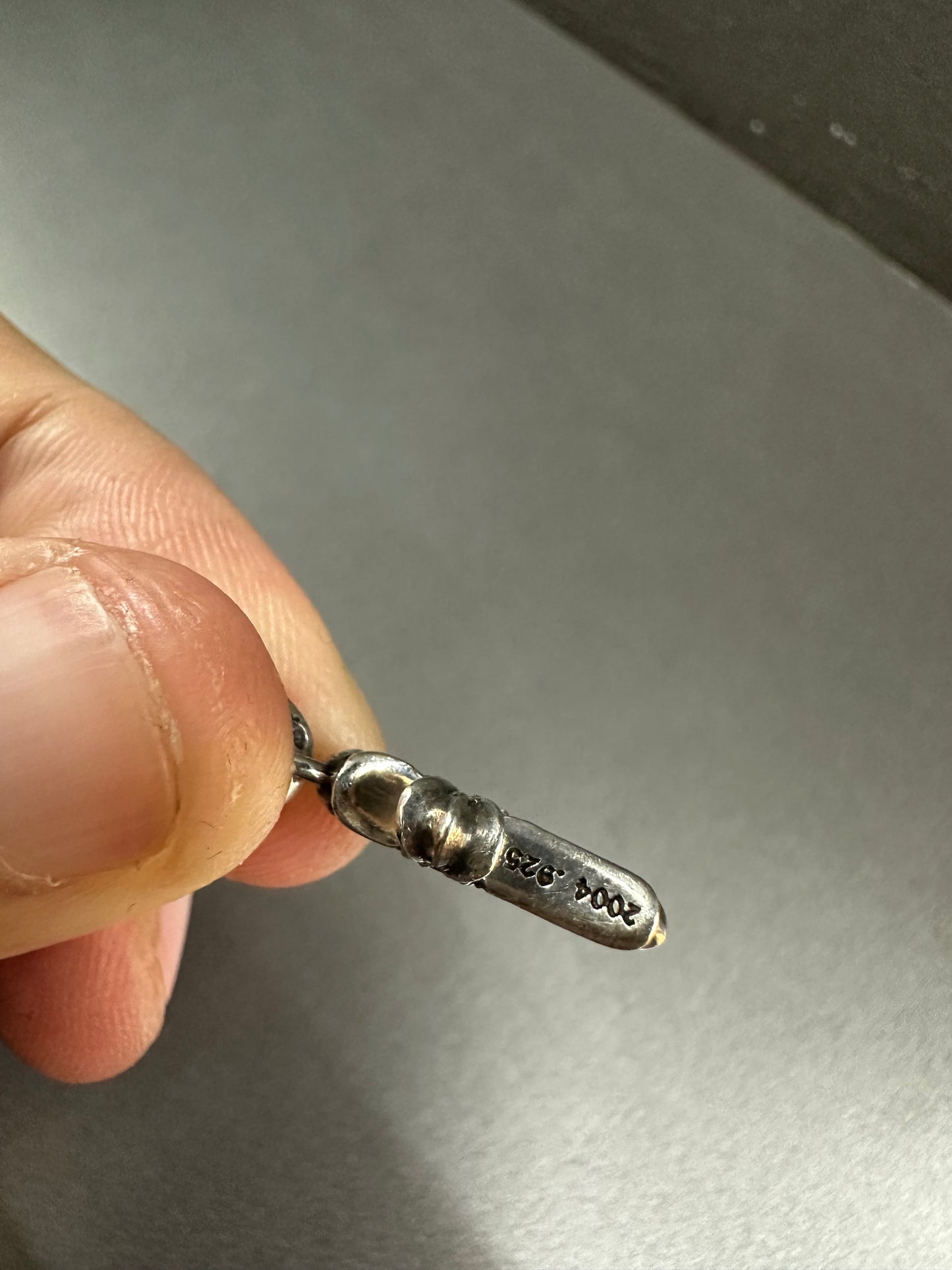 Chrome Hearts Double Side Baby Fat Diamonds Pendant