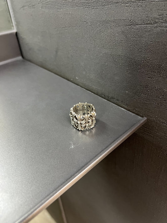 Chrome Hearts cemetery cross ring