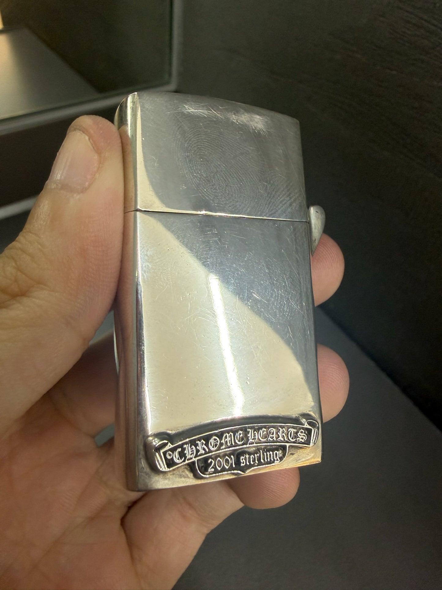 Chrome Hearts Cross Zippo Lighter (Narrow)