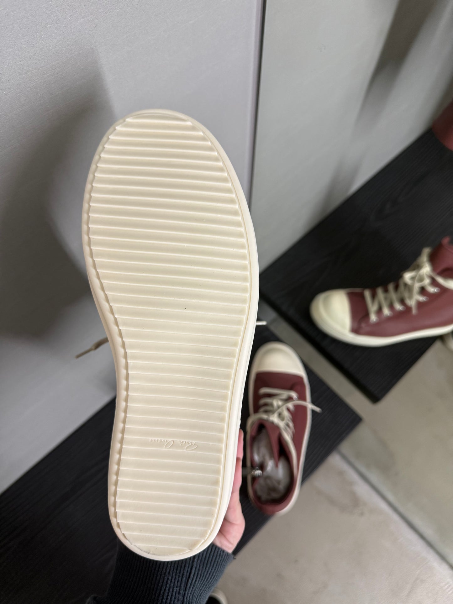 Rick Owens Ramones High-top Sneakers