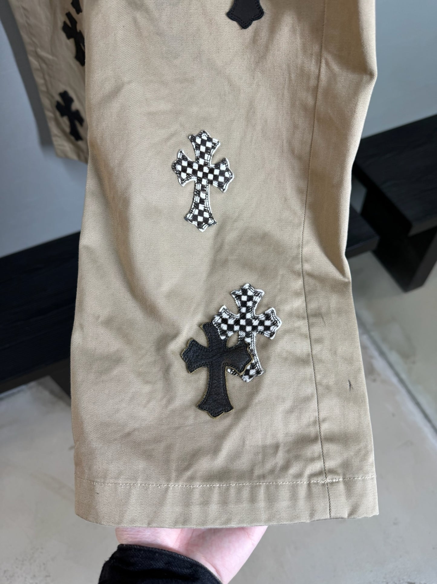 Chrome Hearts Cross Patch Chino Pants